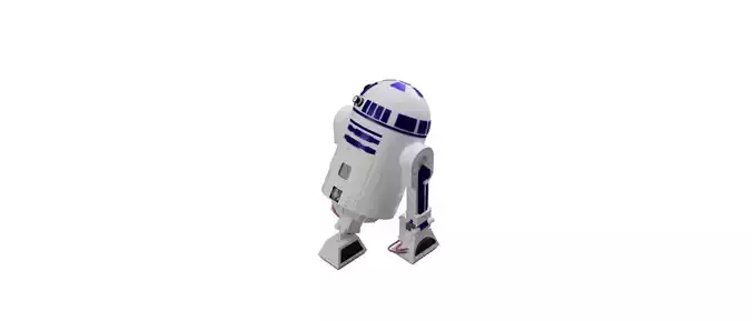 R2-D2 Star Wars Droid 3D print model