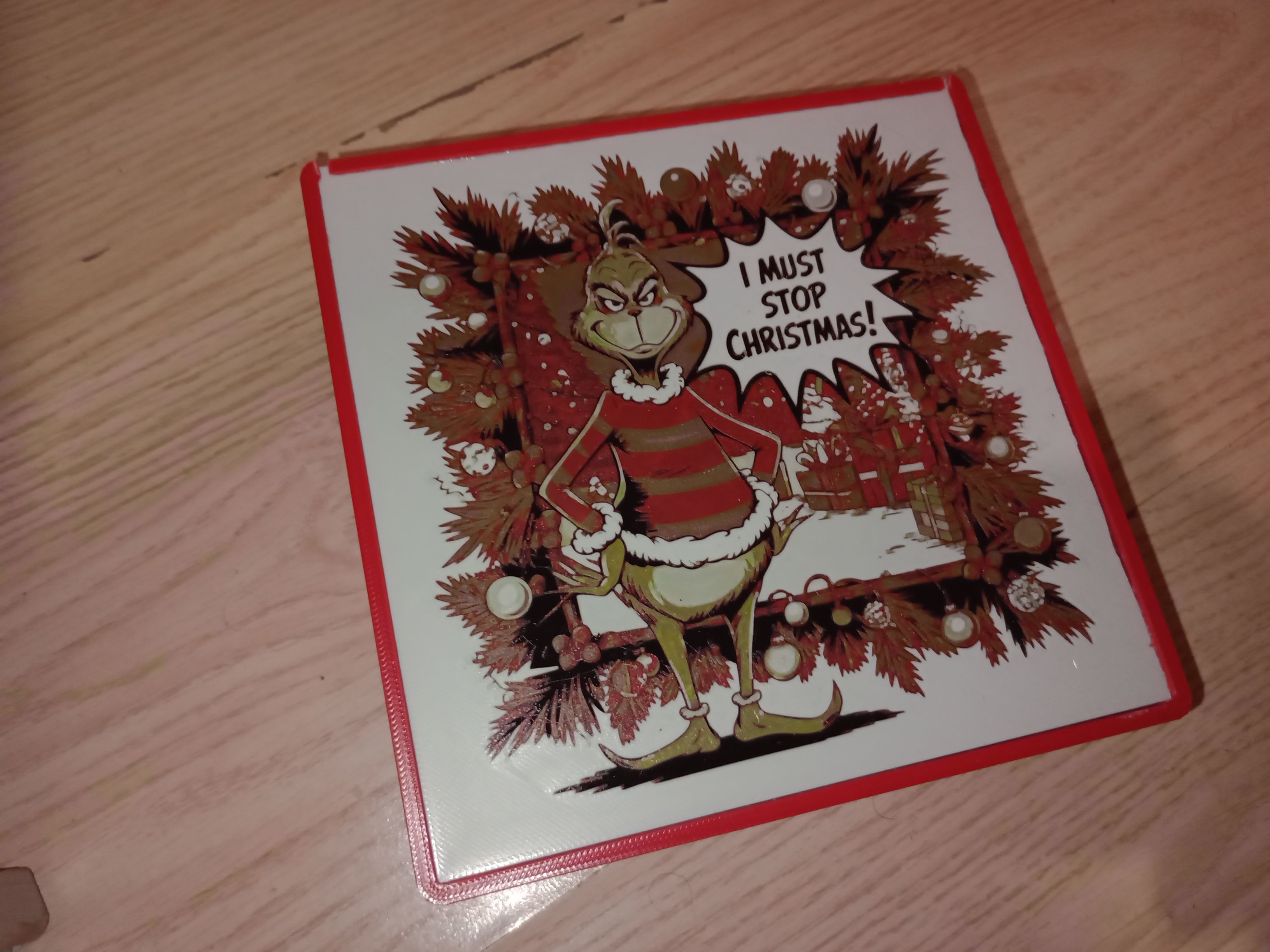 Grinch Christmas Gift Box 3D print model_3