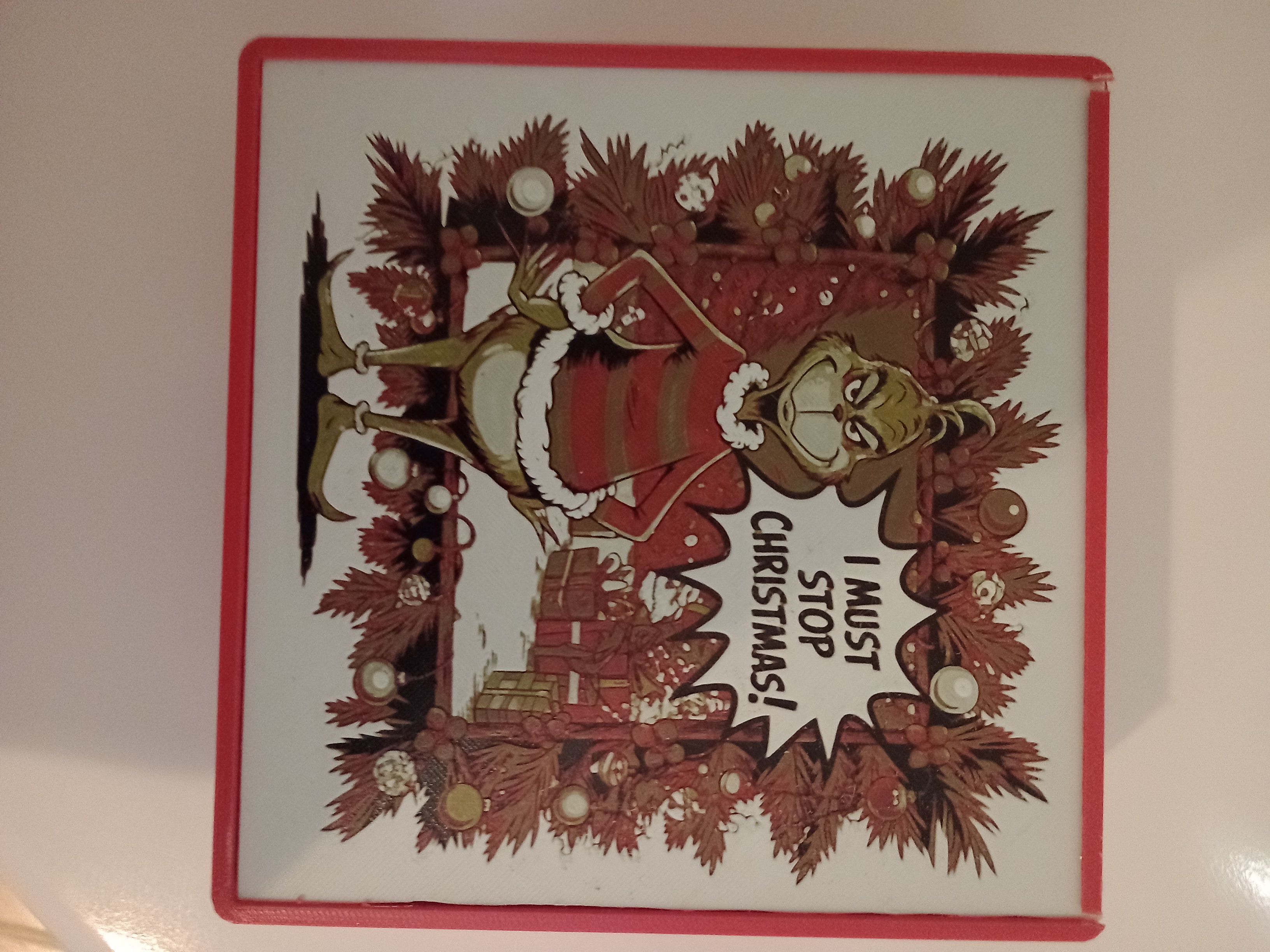 Grinch Christmas Gift Box 3D print model_1
