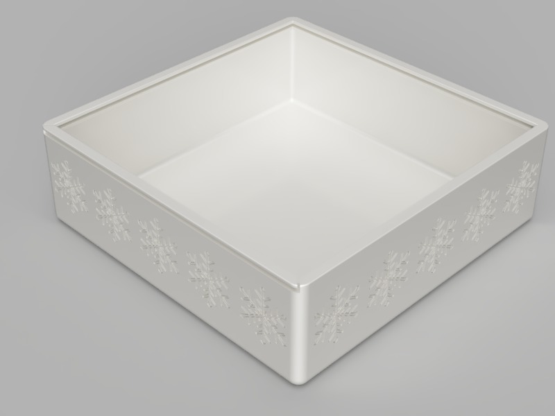 Grinch Christmas Gift Box 3D print model_6