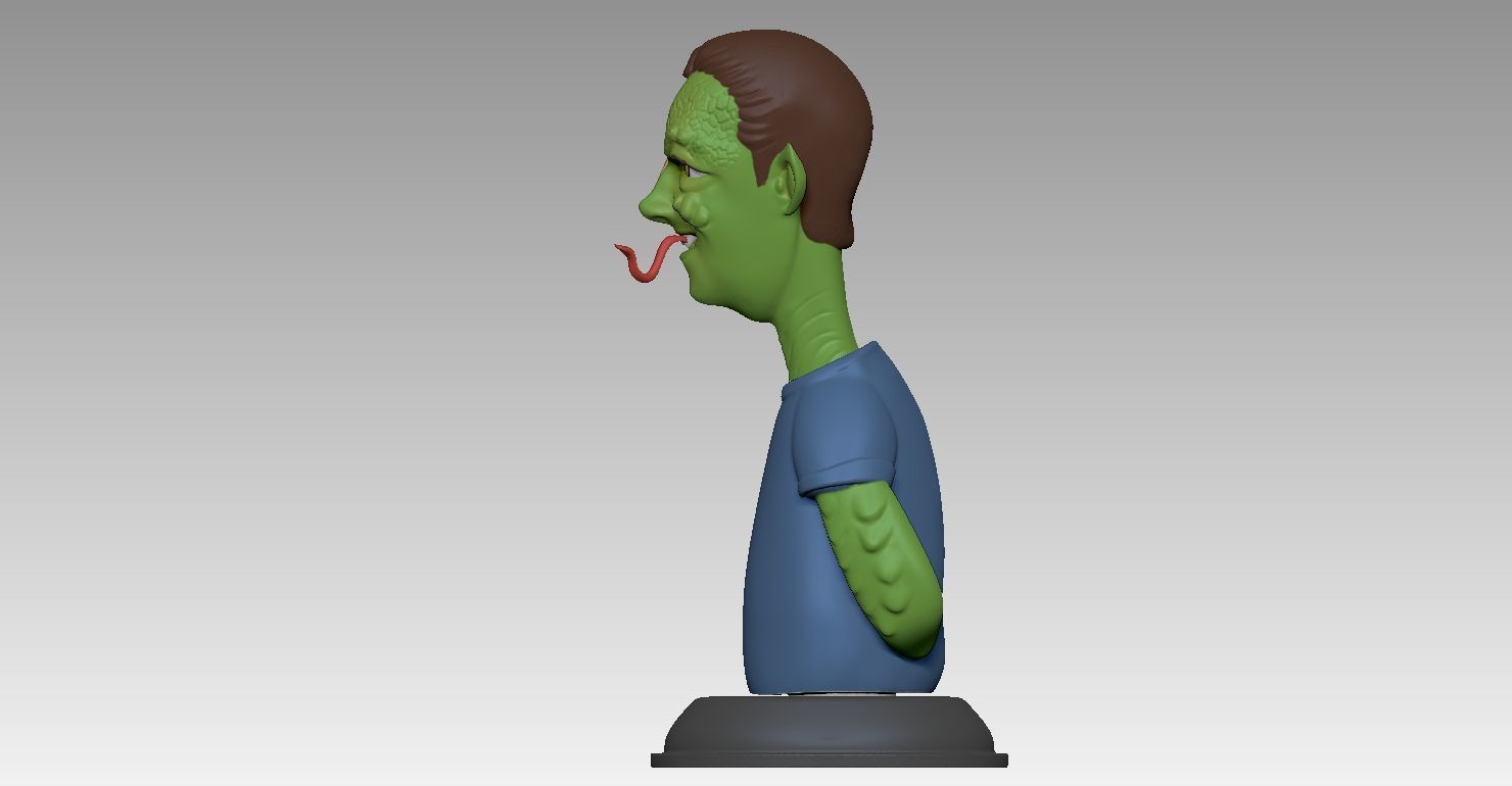 Mark Zuckerberg Funny Meme 3D print model_2