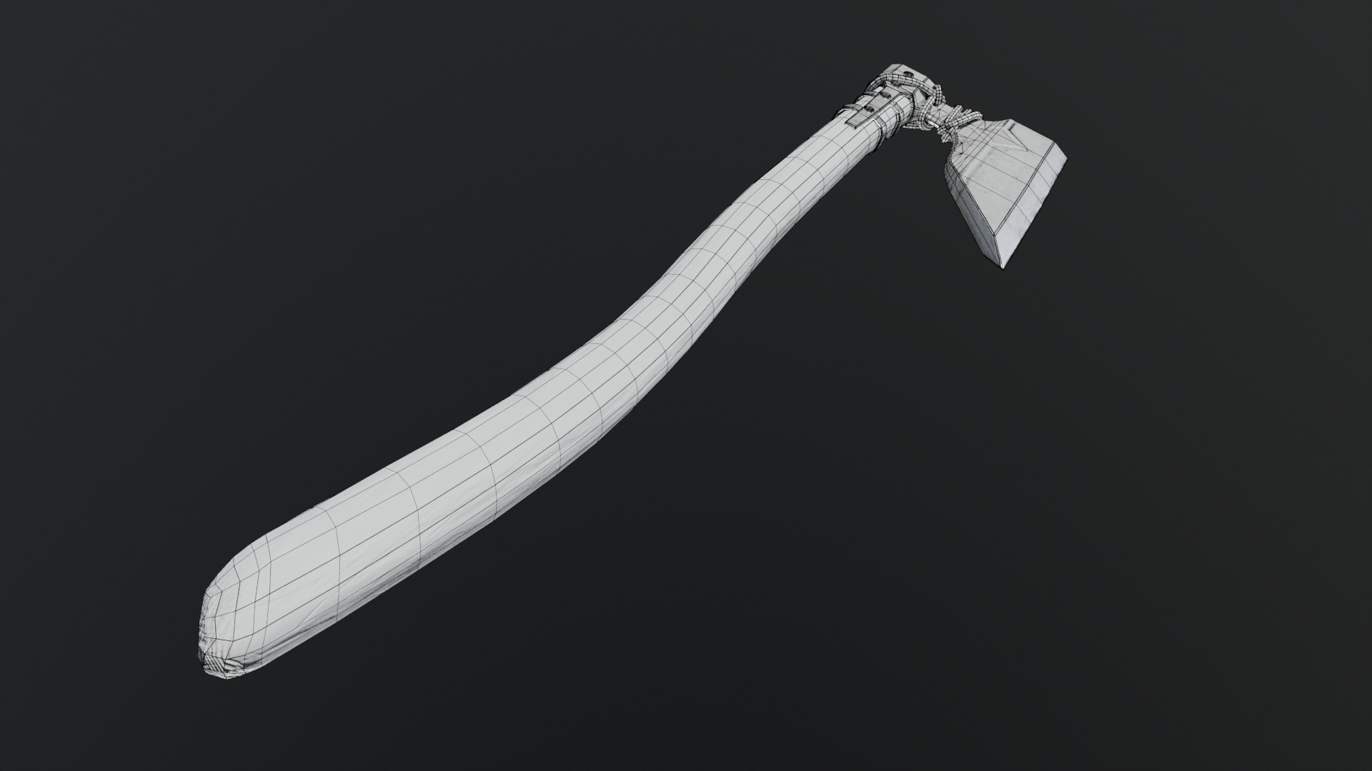 Viking Axes Low-poly 3D model_81
