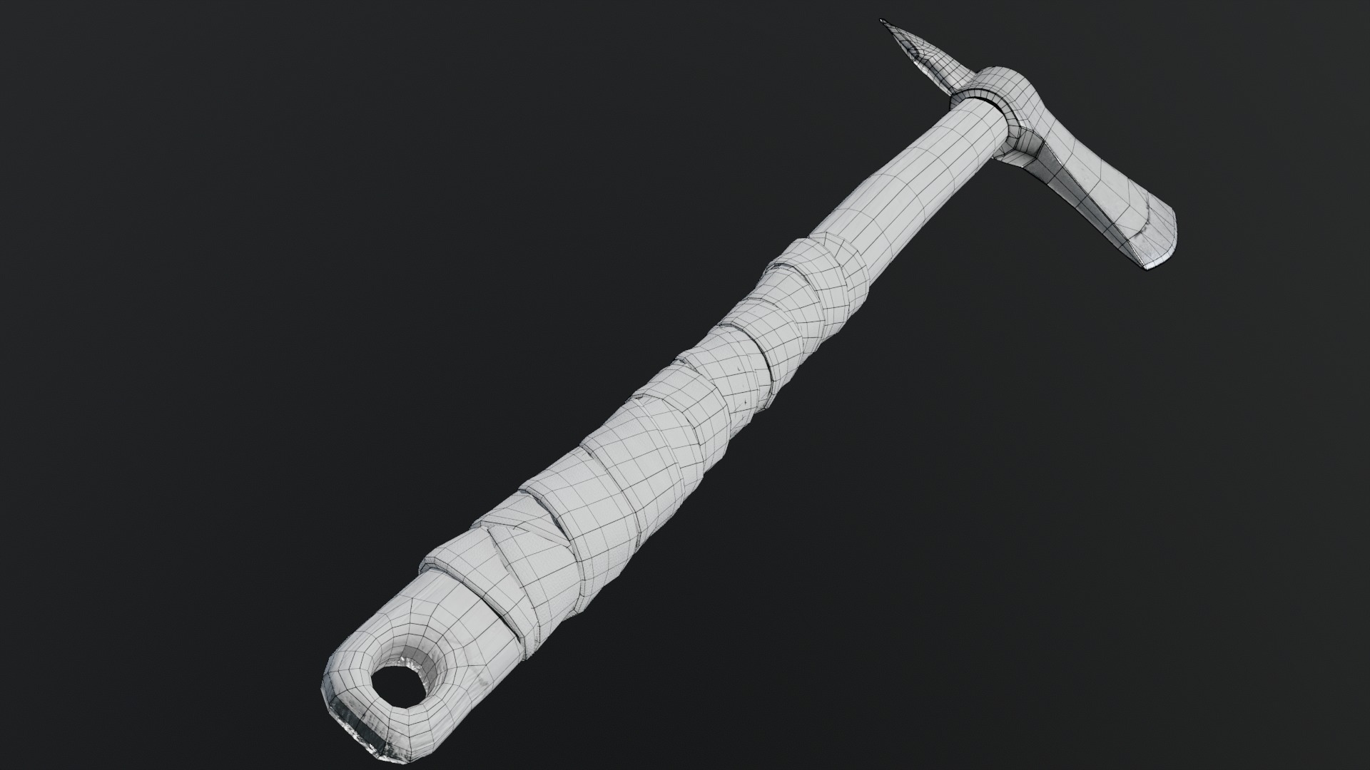 Viking Axes Low-poly 3D model_91