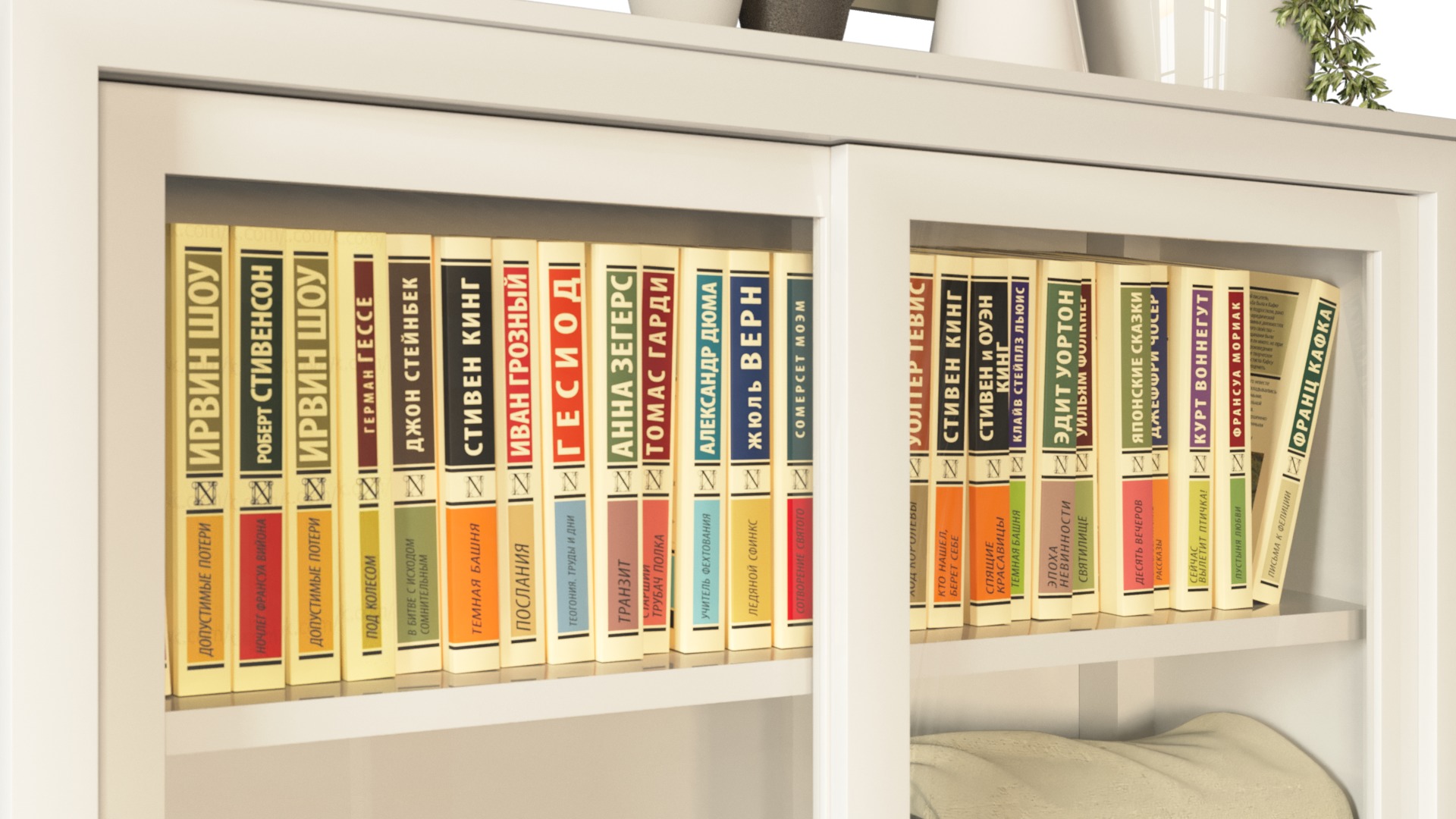 Cabinet Display Case from IKEA 3D model_6