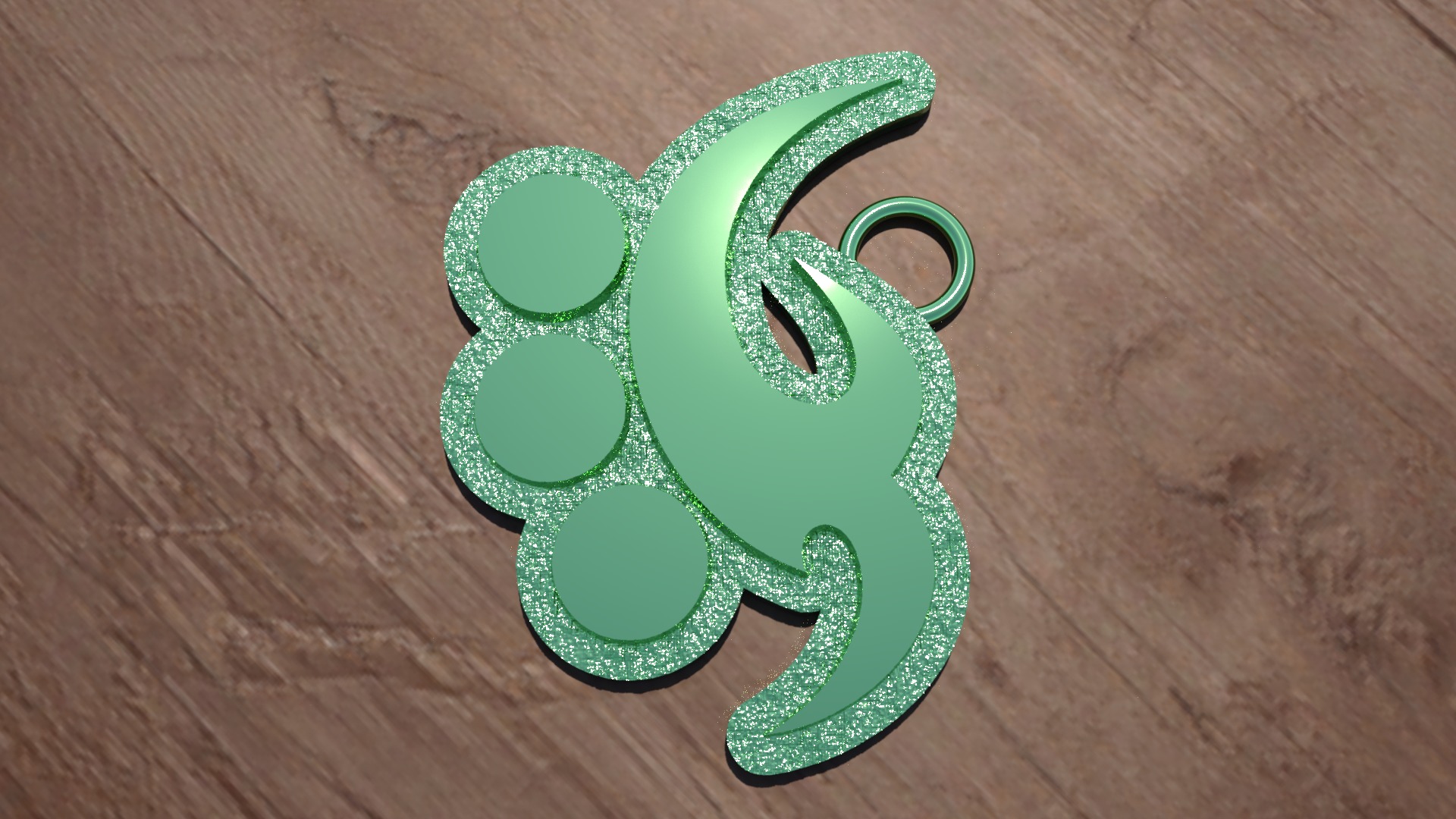 ARPEGGIO OF BLUE STEEL KEYCHAIN AND CORE 3D print model_19