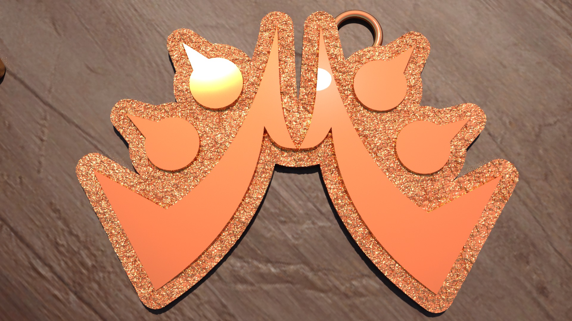 ARPEGGIO OF BLUE STEEL KEYCHAIN AND CORE 3D print model_37