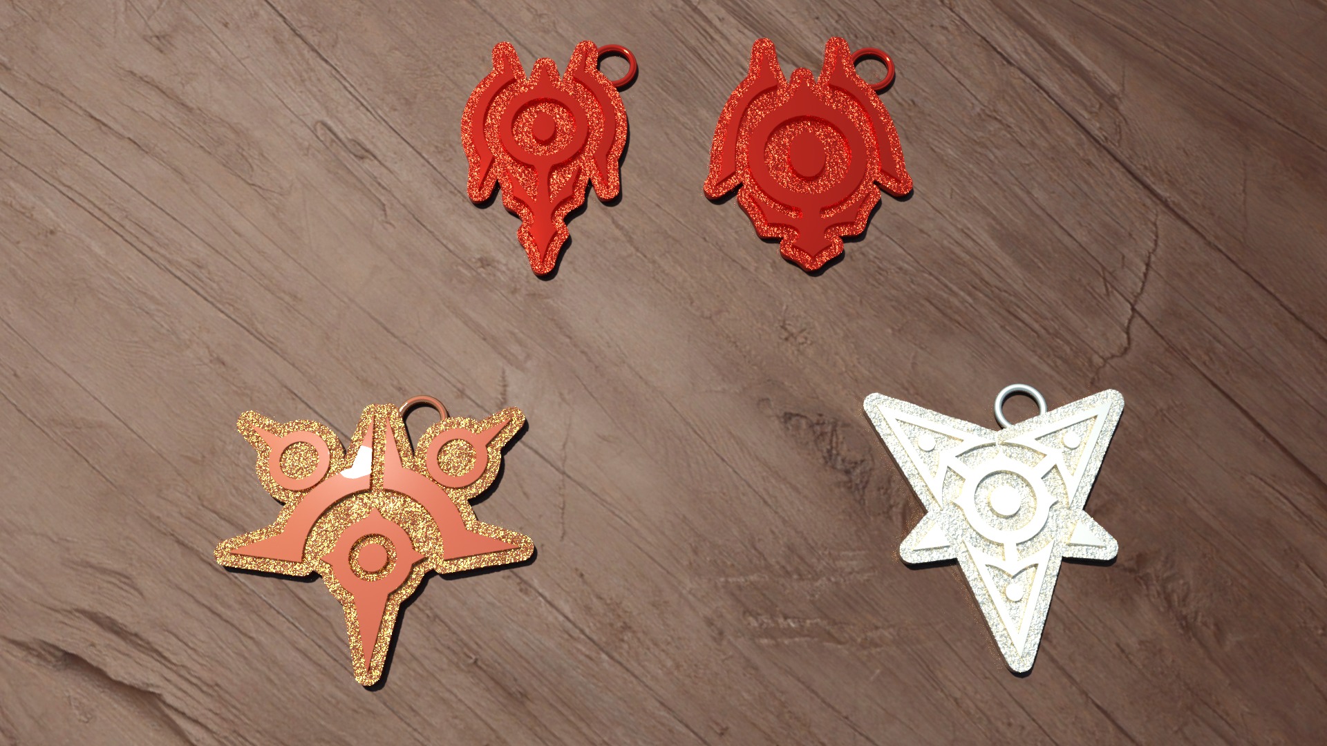 ARPEGGIO OF BLUE STEEL KEYCHAIN AND CORE 3D print model_23