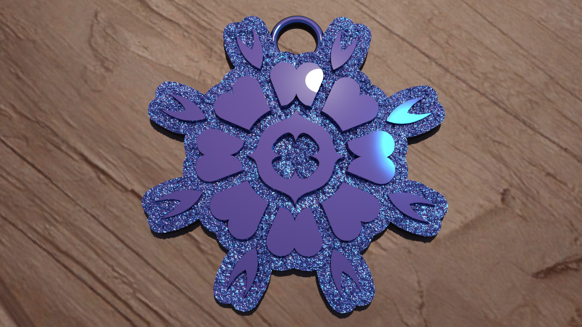 ARPEGGIO OF BLUE STEEL KEYCHAIN AND CORE 3D print model_39