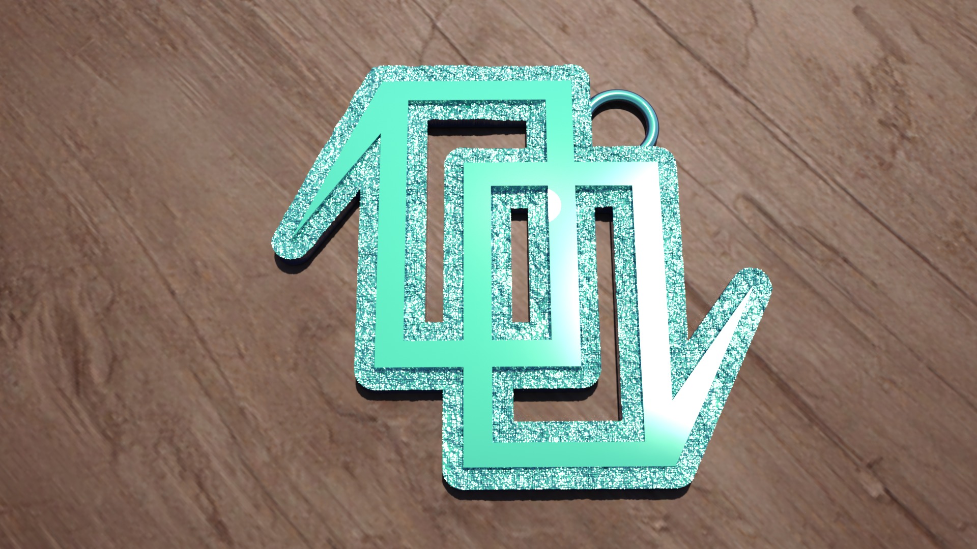 ARPEGGIO OF BLUE STEEL KEYCHAIN AND CORE 3D print model_32