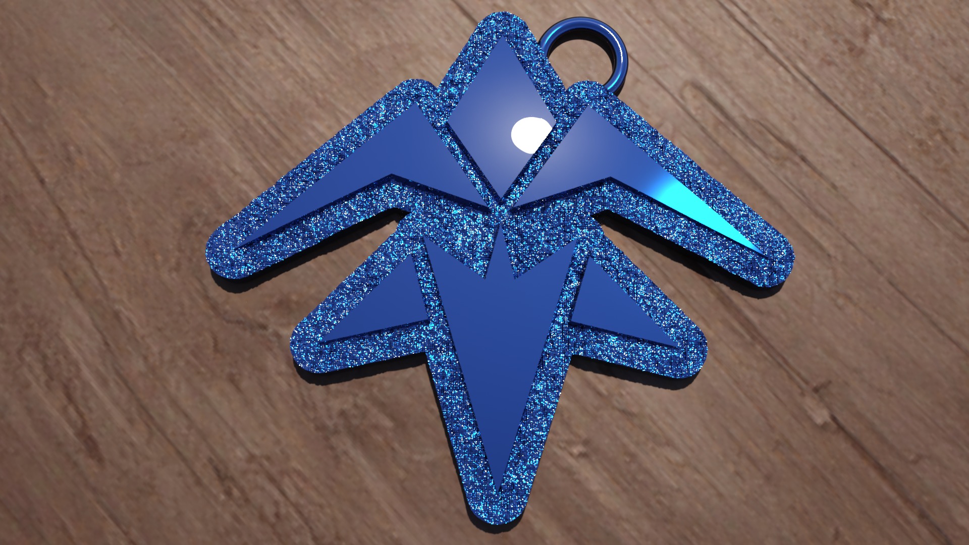 ARPEGGIO OF BLUE STEEL KEYCHAIN AND CORE 3D print model_38