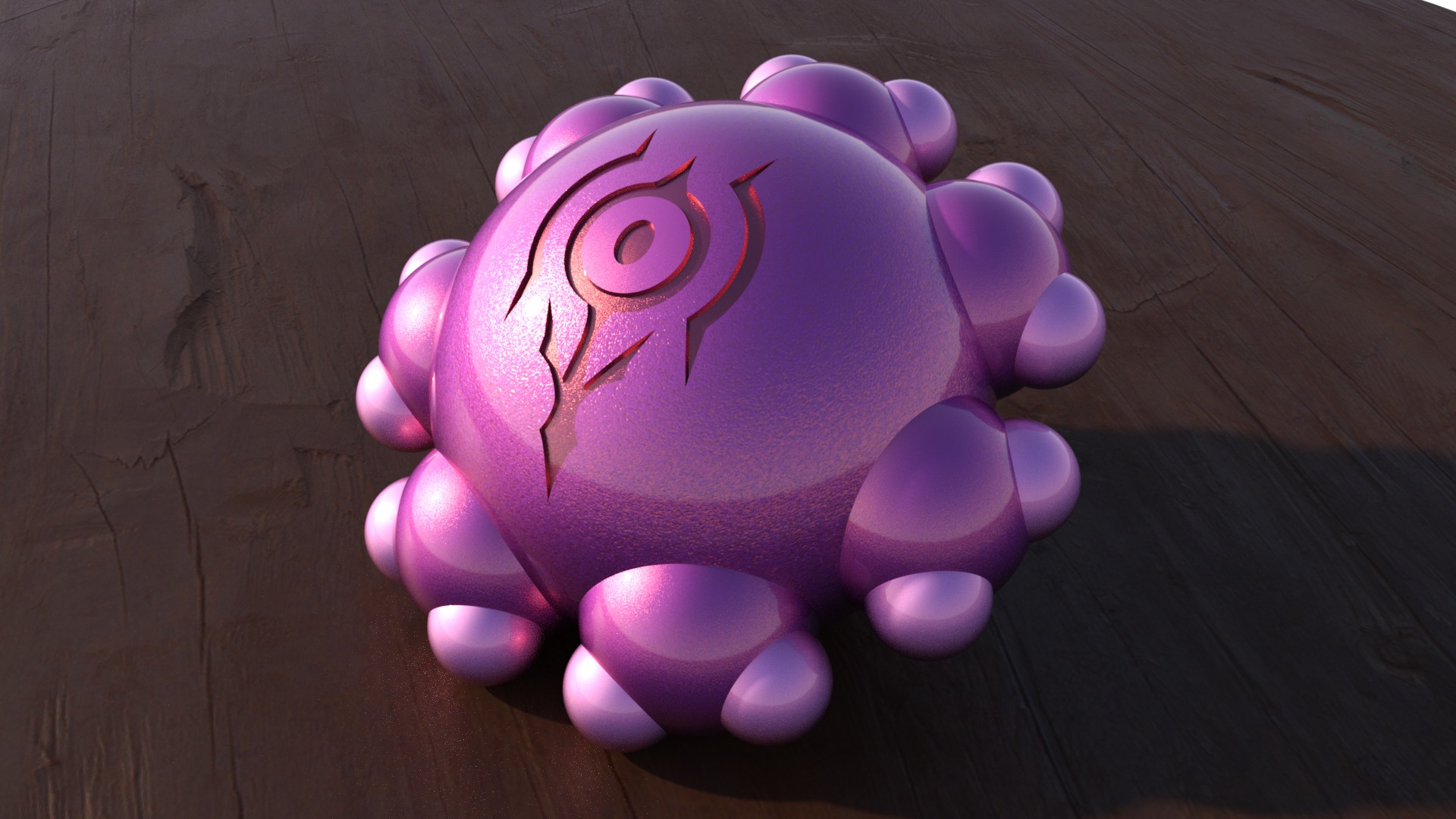 ARPEGGIO OF BLUE STEEL KEYCHAIN AND CORE 3D print model_42