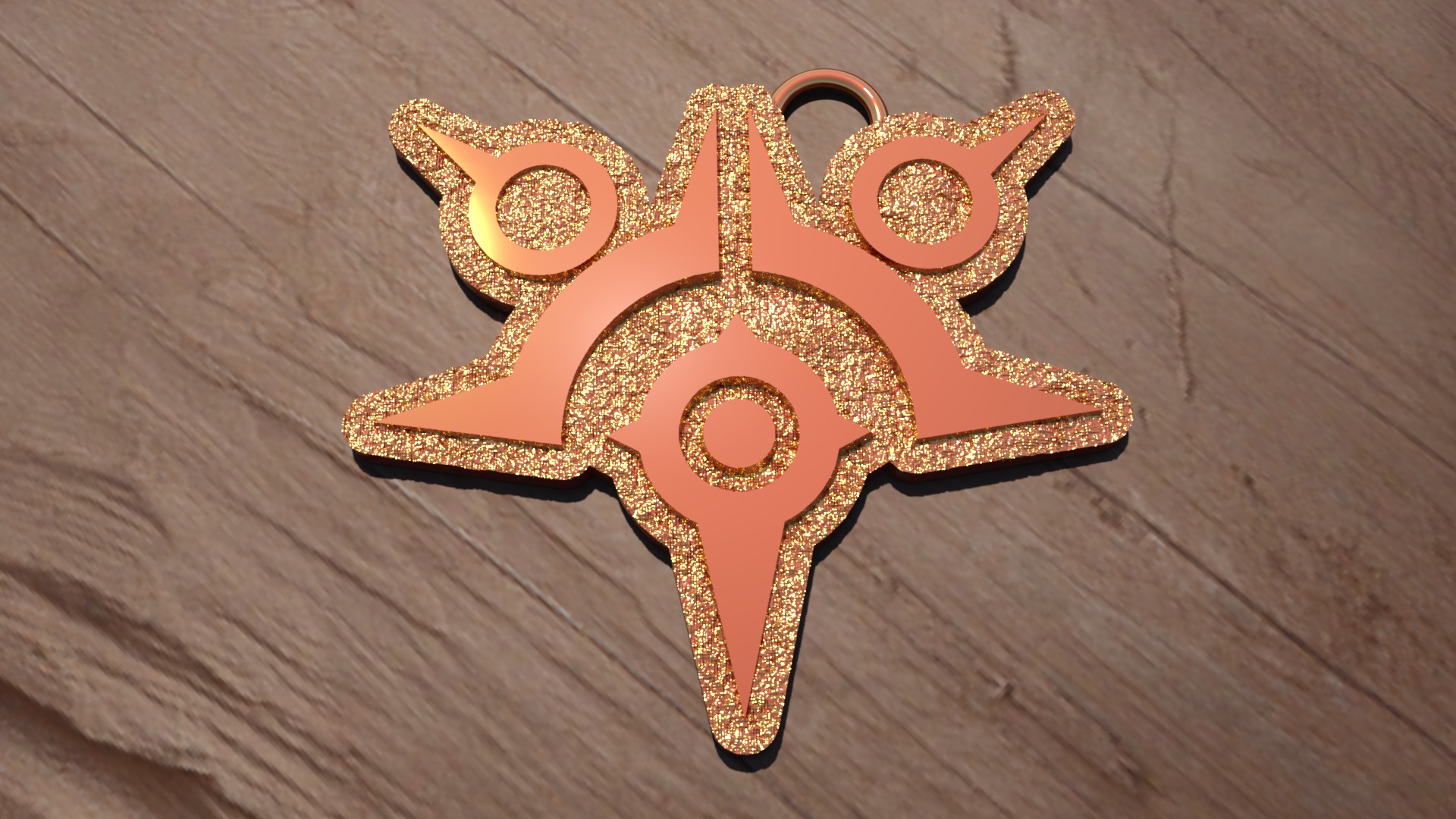 ARPEGGIO OF BLUE STEEL KEYCHAIN AND CORE 3D print model_25