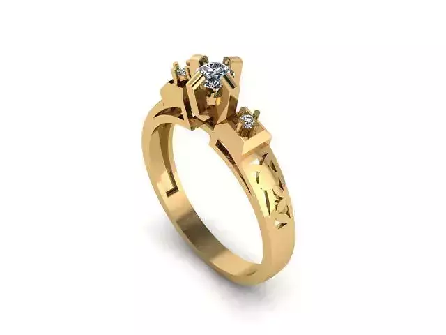 women solitair ring for daimonds