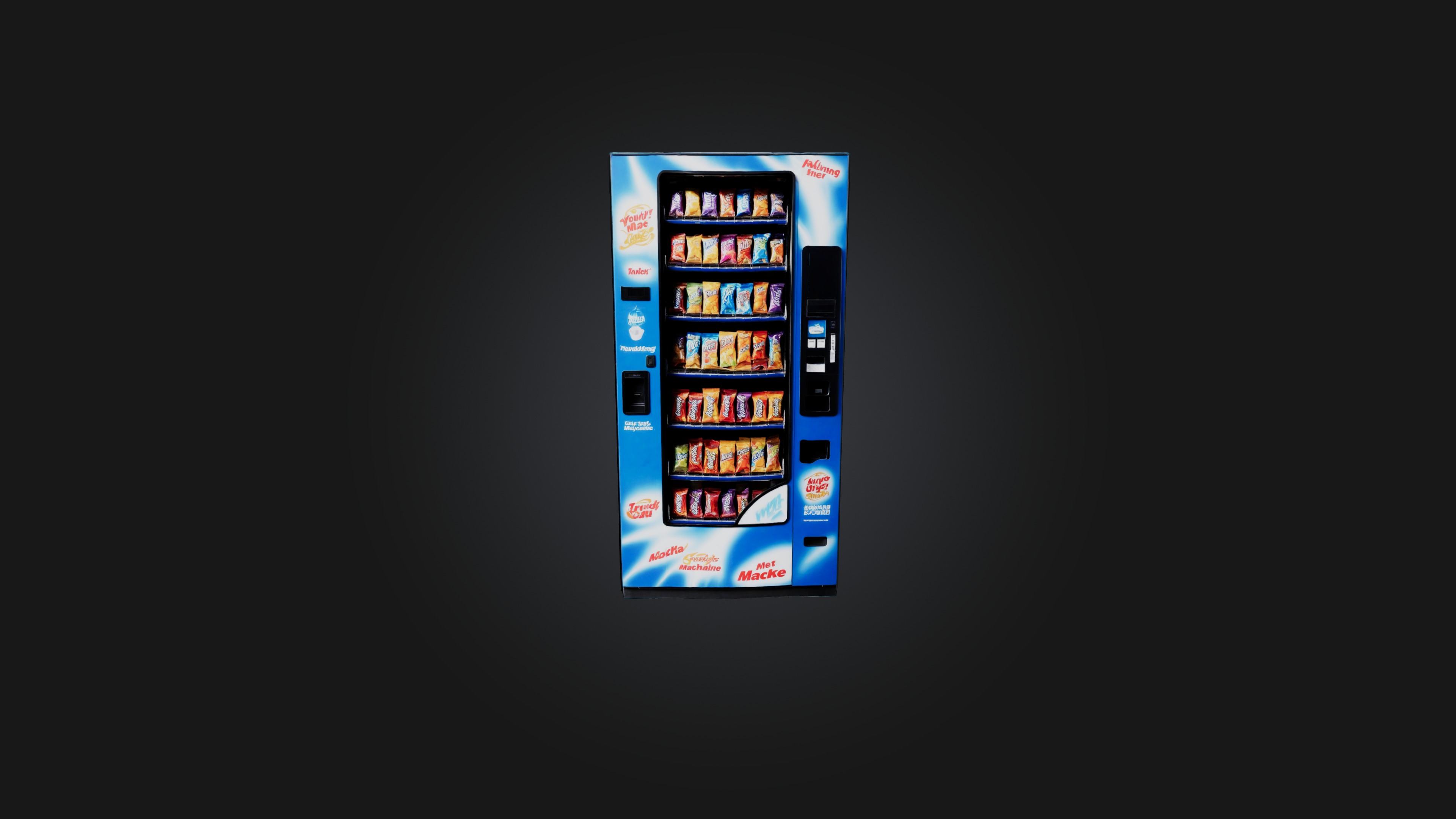 Vending Machine 3D model_4