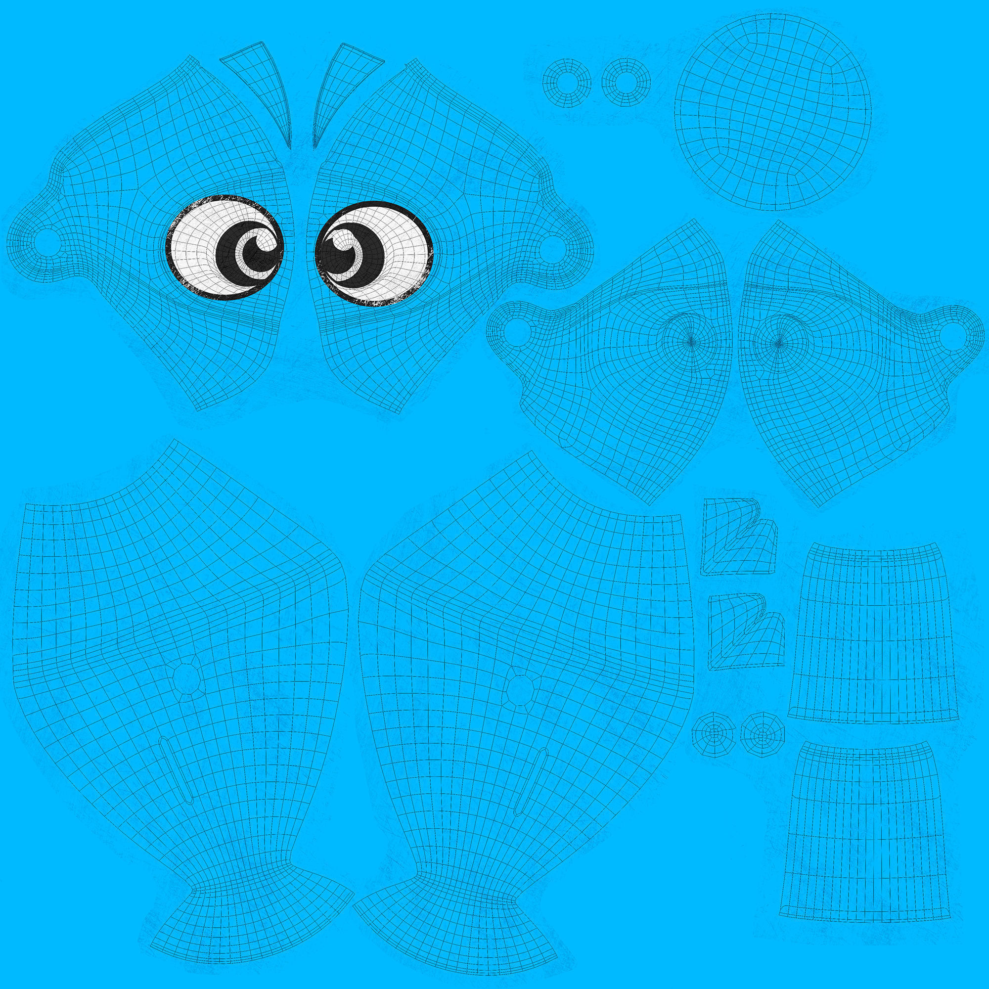 Toy fishing - Maya File - V-ray 3D model_8