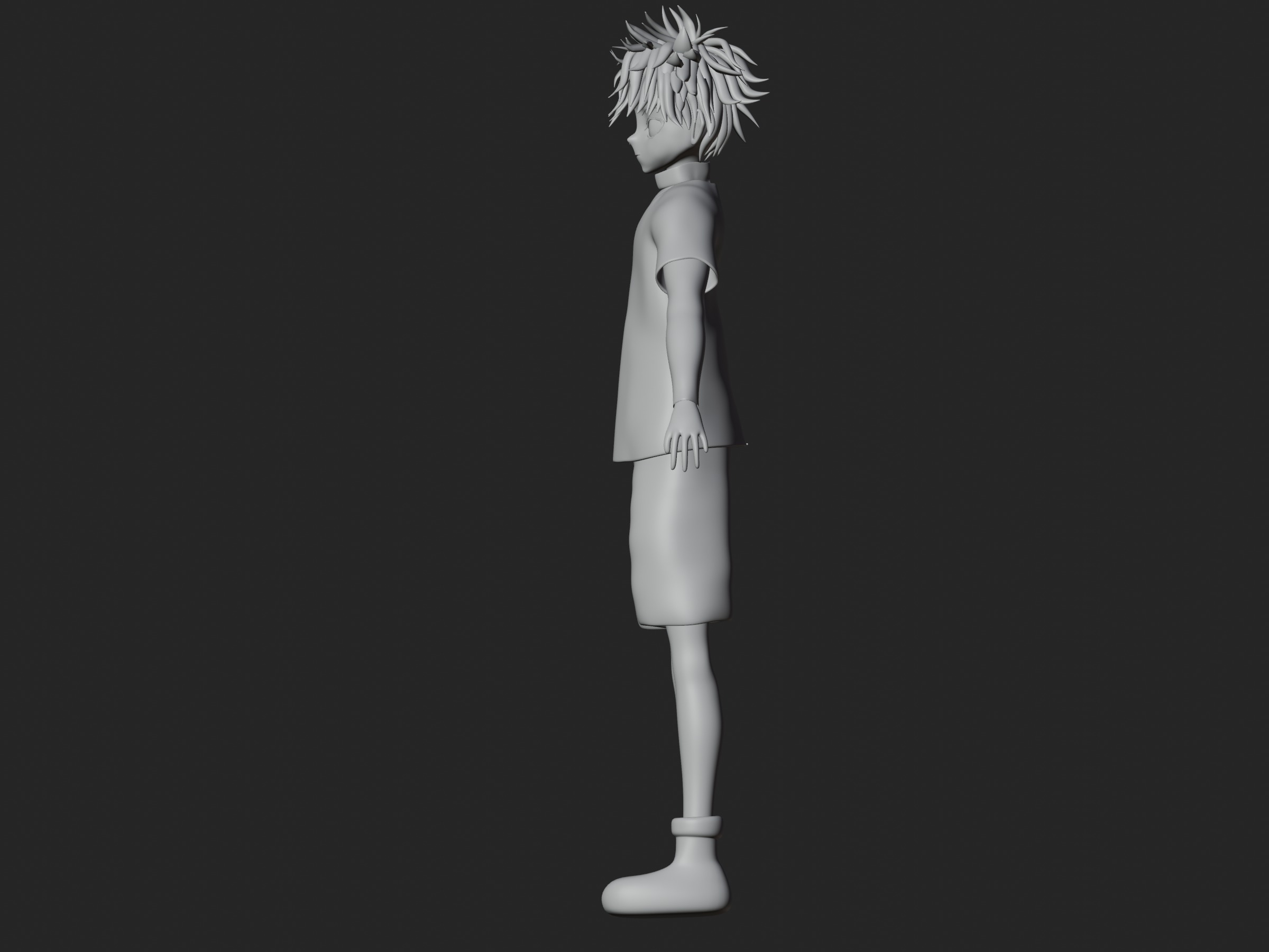 Killua Zoldyck 3D model_7