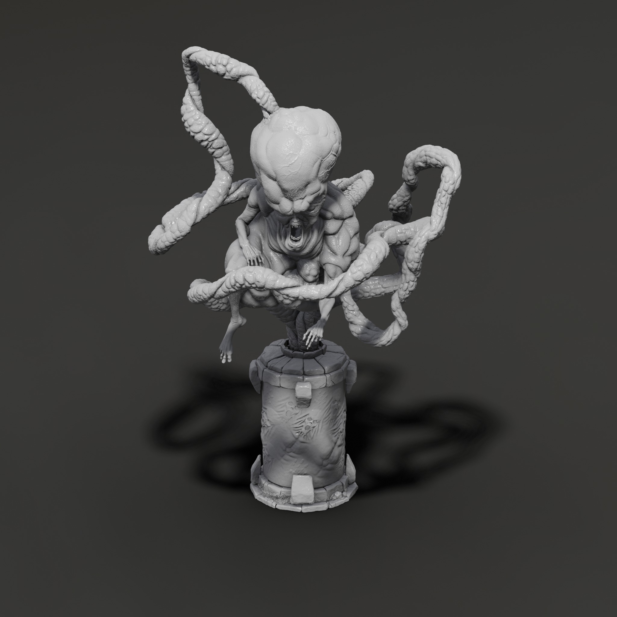 Atropal From Tomb Of Annihilation 3D Model 3D print model_3