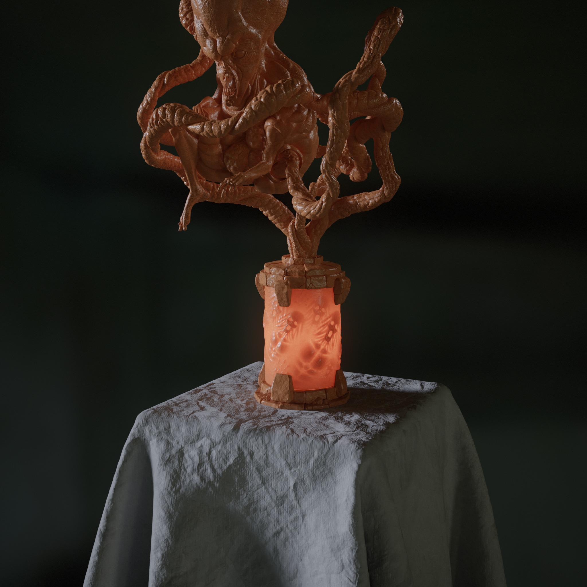 Atropal From Tomb Of Annihilation 3D Model 3D print model_4