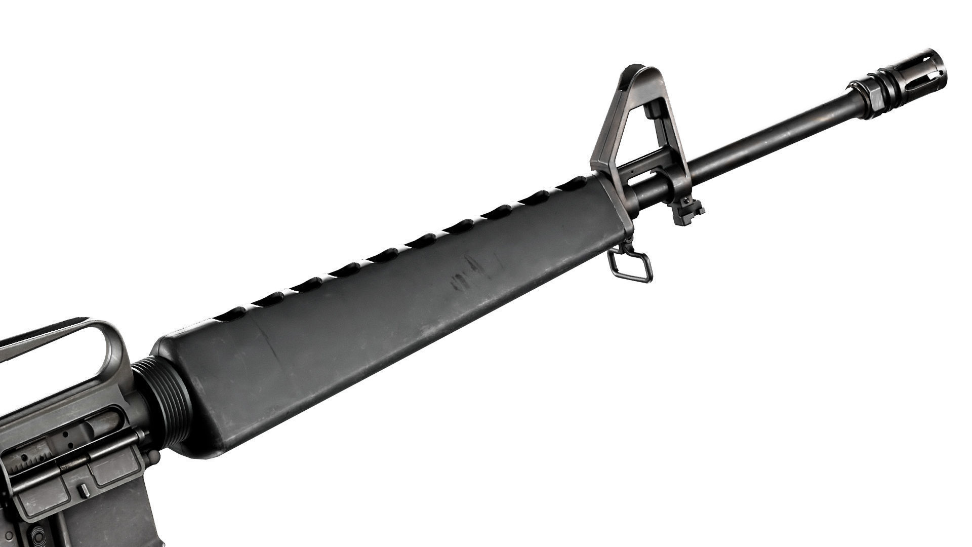 M16A1 NAM Low-poly 3D model_6