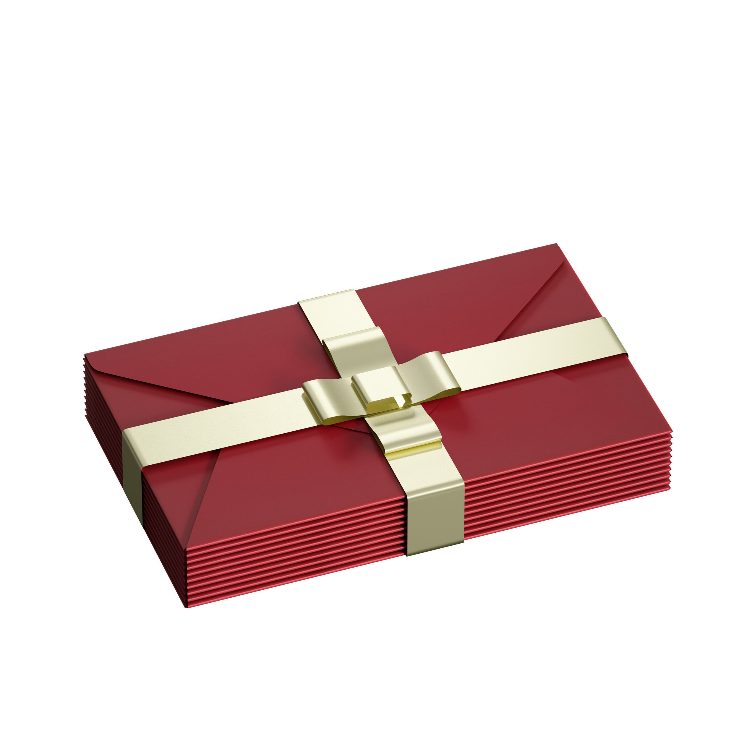 Envelope Letter Invitation 3D model_10