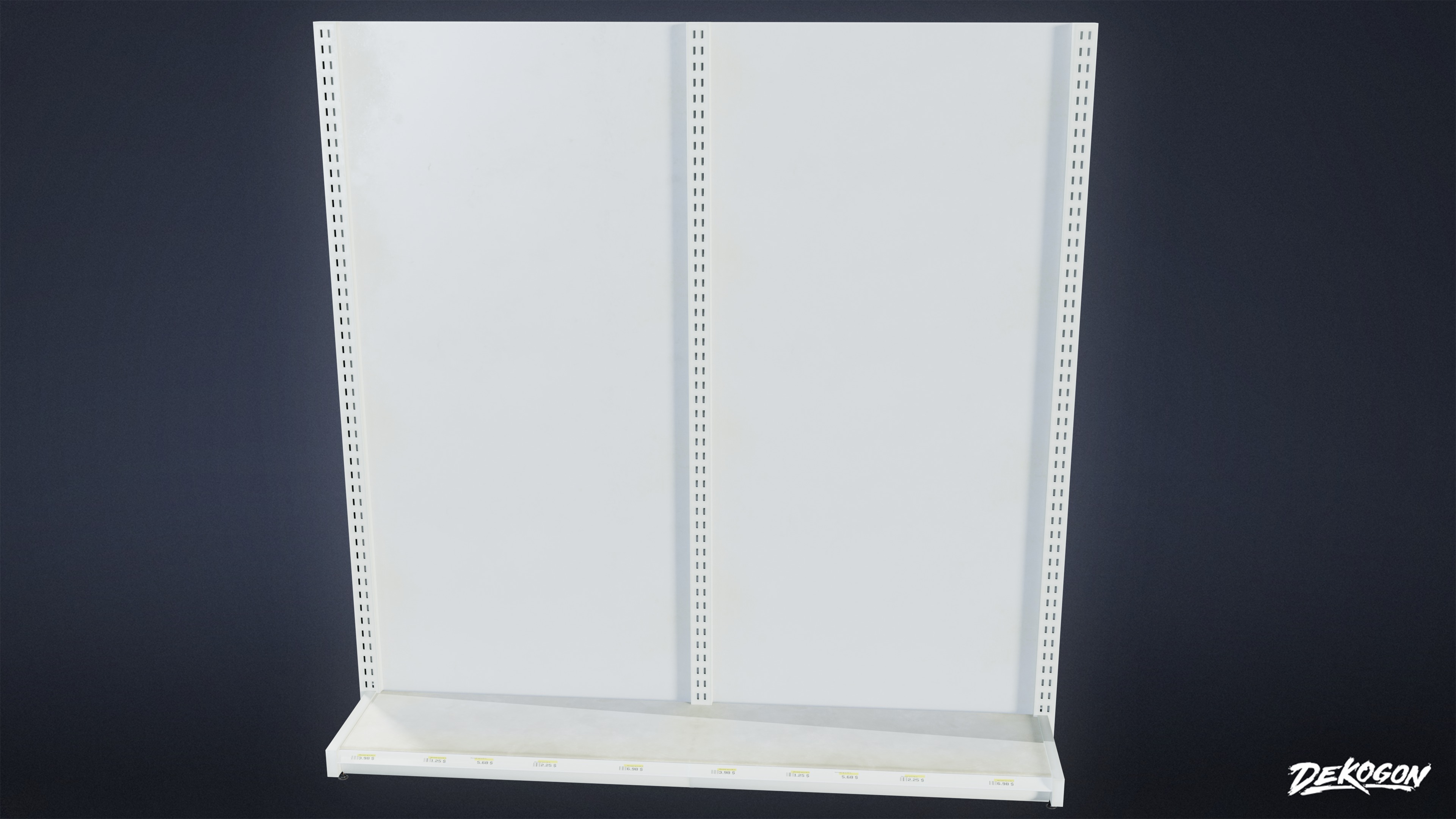 GROCERY - Food Stand 11 - LOW POLY AND NANITE Low-poly 3D model_6