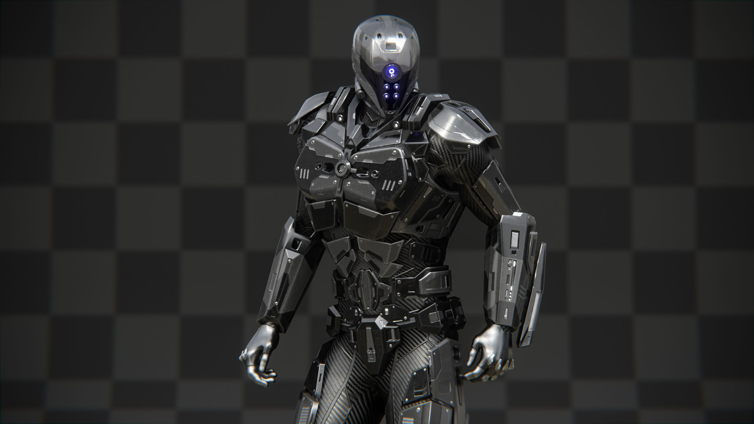 Cyborg Characters - Creatures 3D Model Collection_11