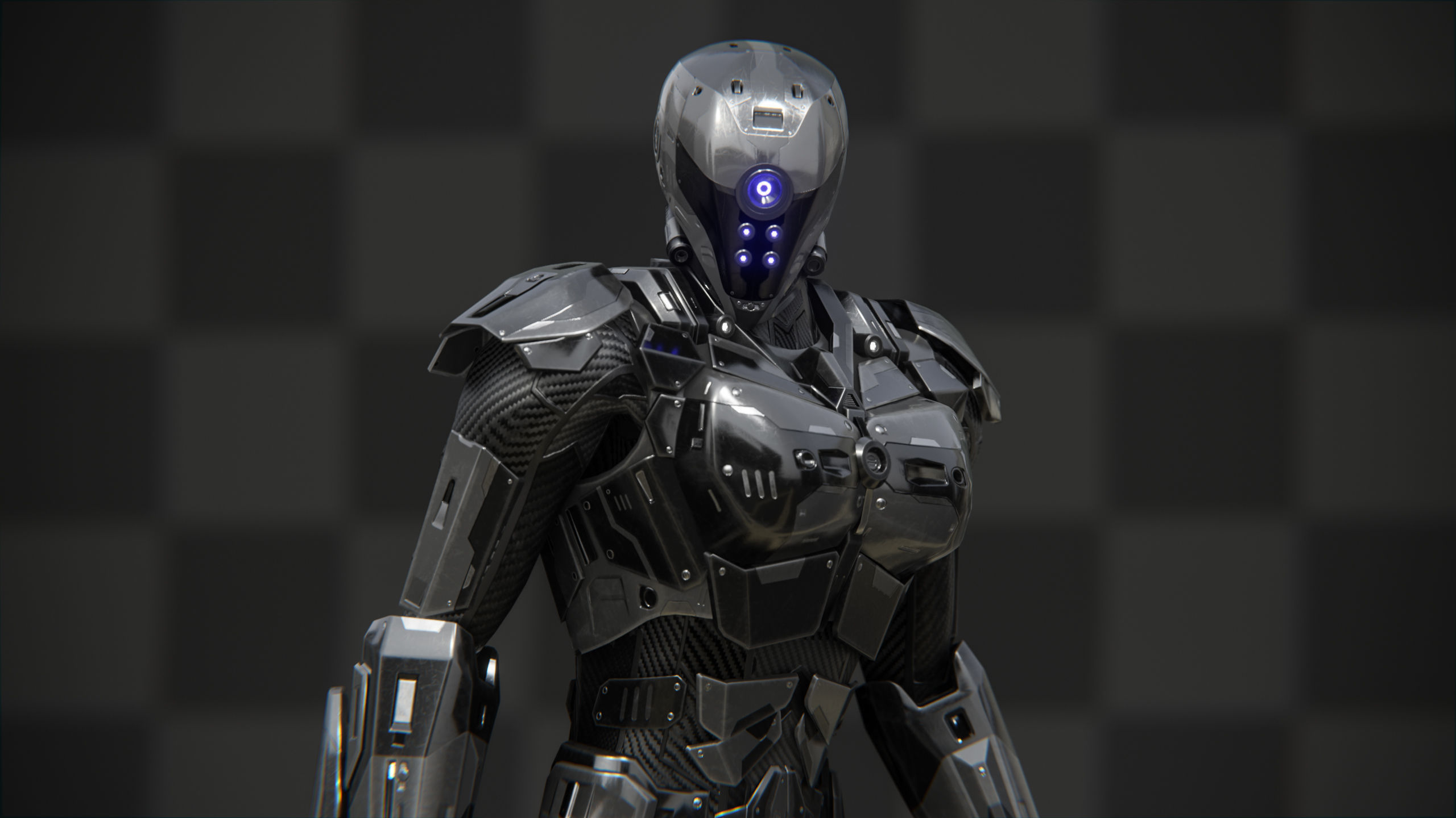 Cyborg Characters - Creatures 3D Model Collection_9