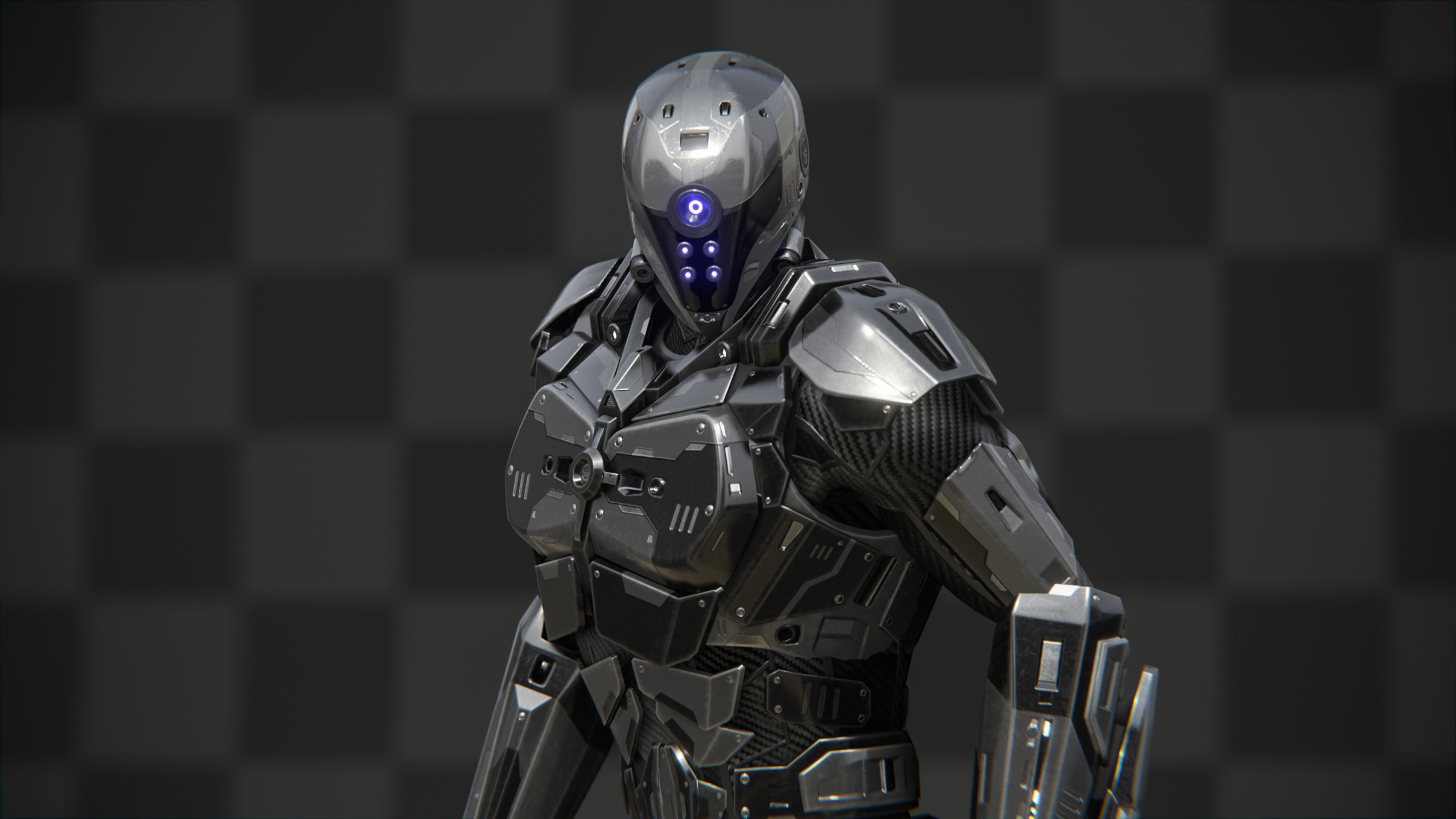 Cyborg Characters - Creatures 3D Model Collection_10