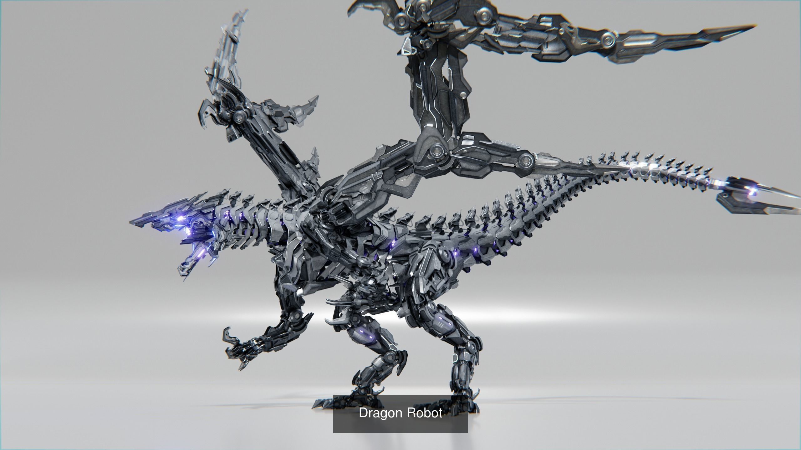 Cyborg Characters - Creatures 3D Model Collection_8