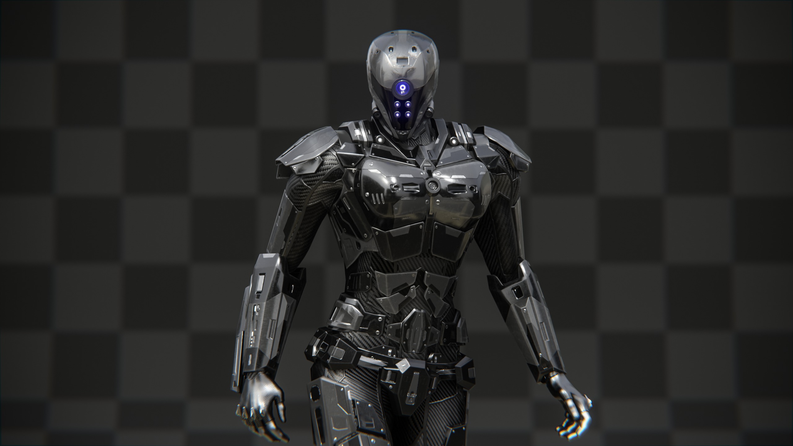 Cyborg Characters - Creatures 3D Model Collection_12