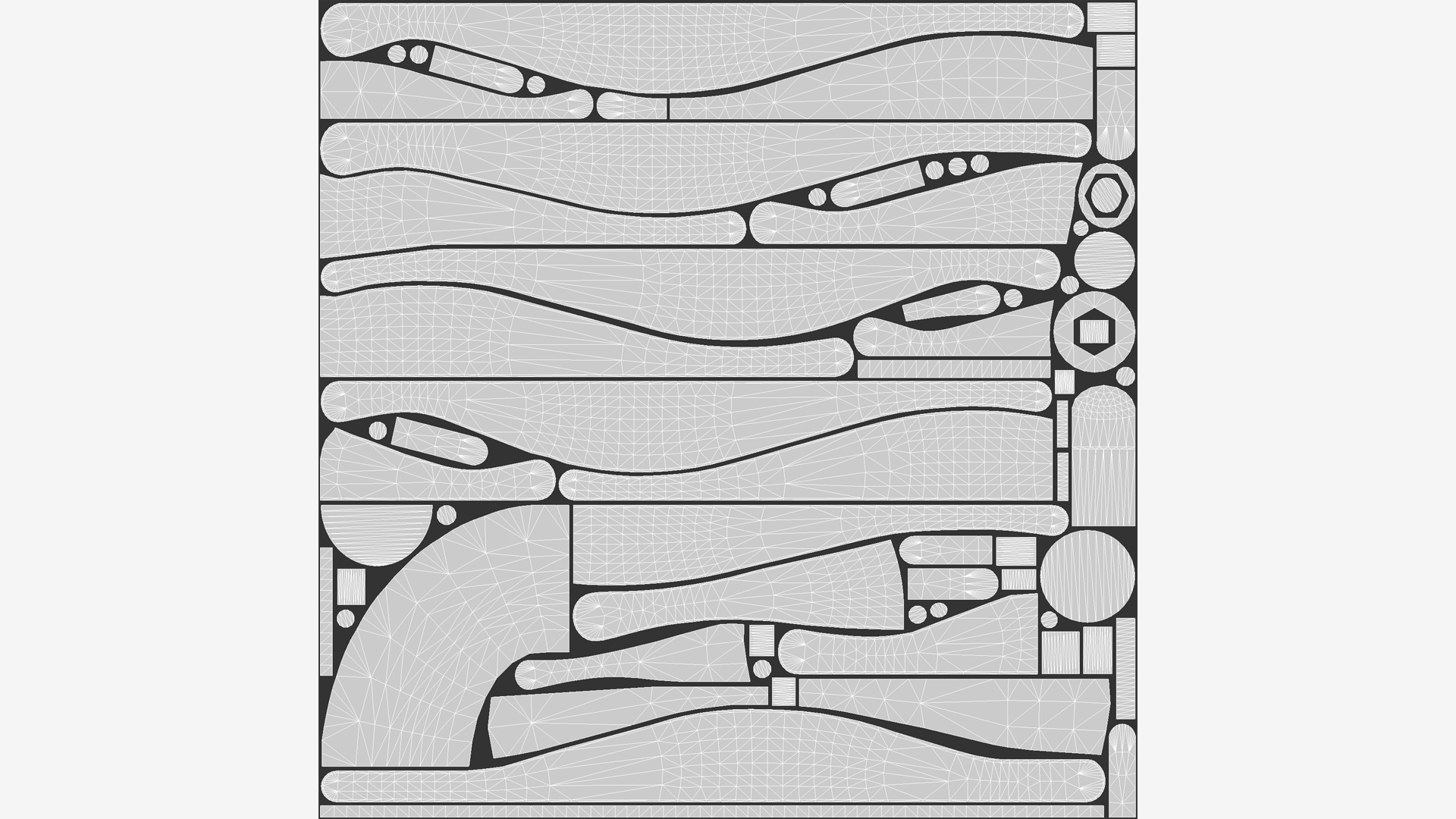 Onion Lamp Low-poly 3D model_7