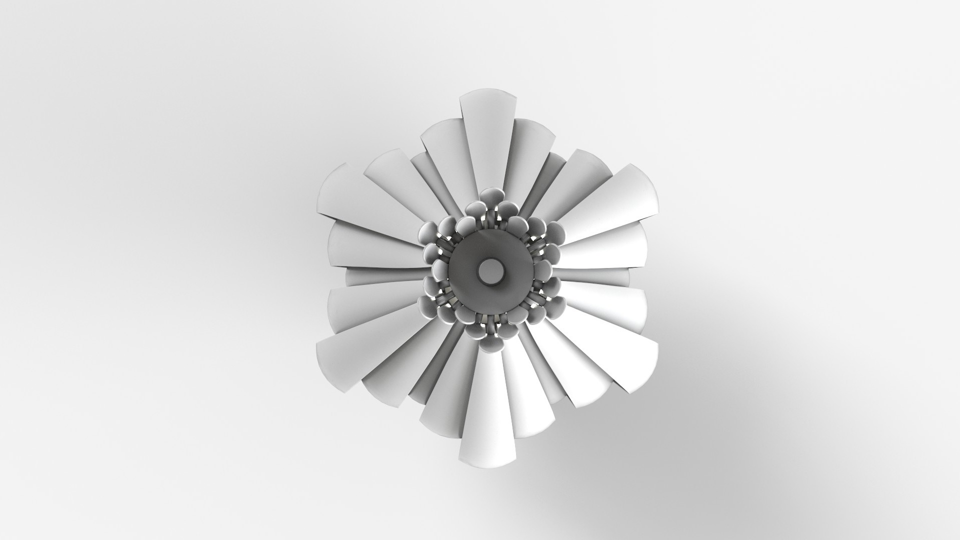 Onion Lamp Low-poly 3D model_3