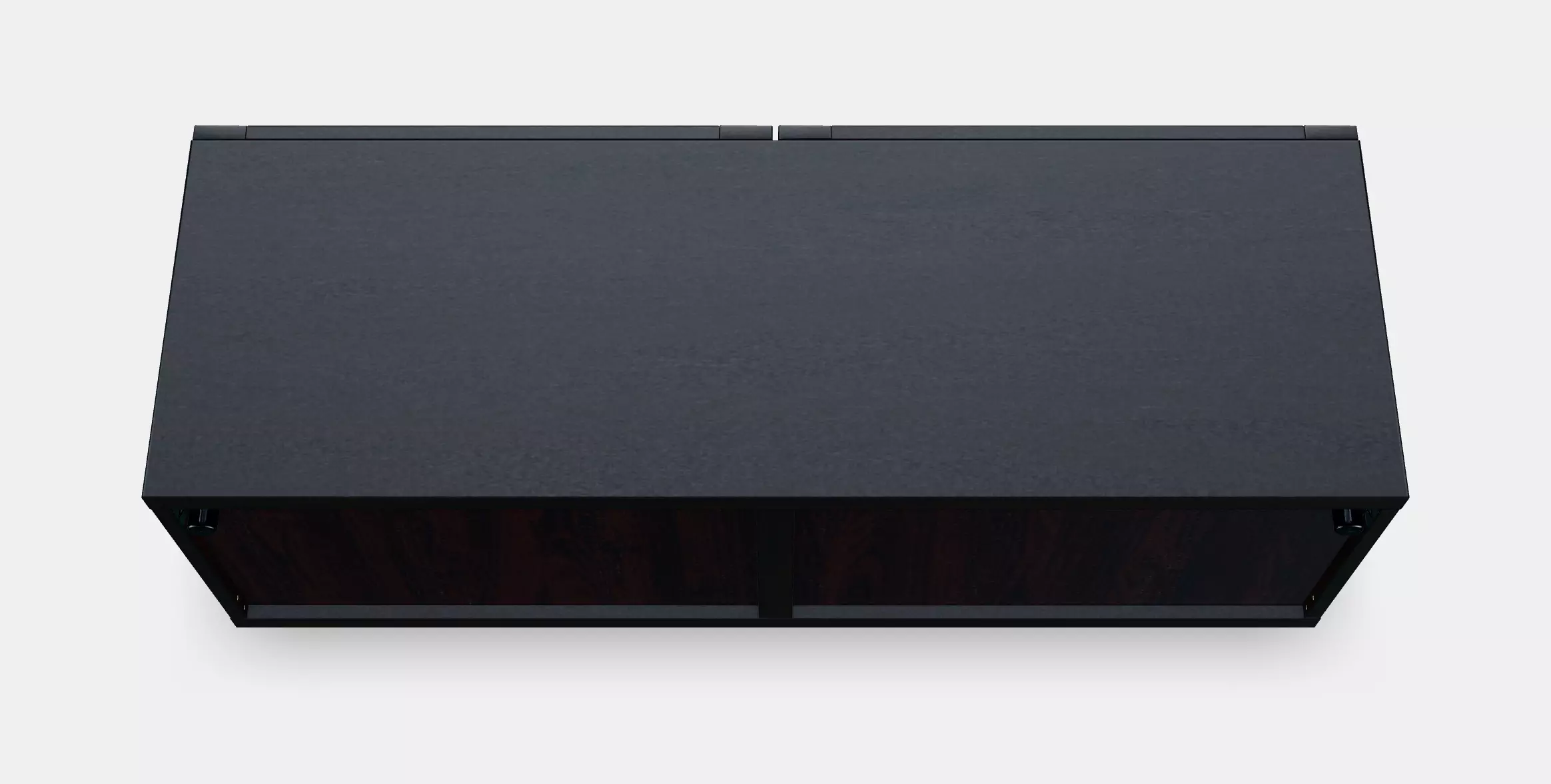 BESTA Shelf unit with glass doors 4 3D model_0