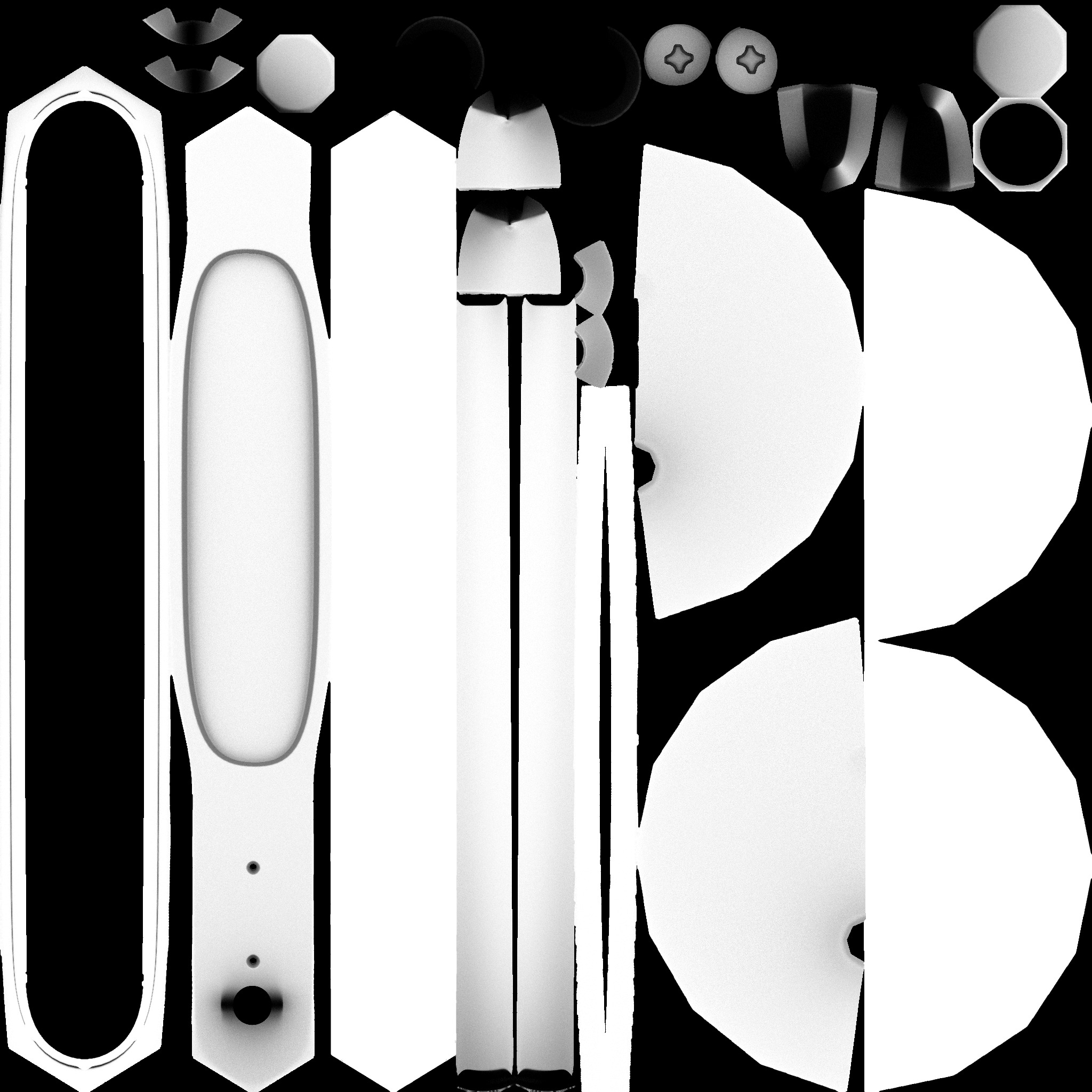  Lamp night Low-poly 3D model_20