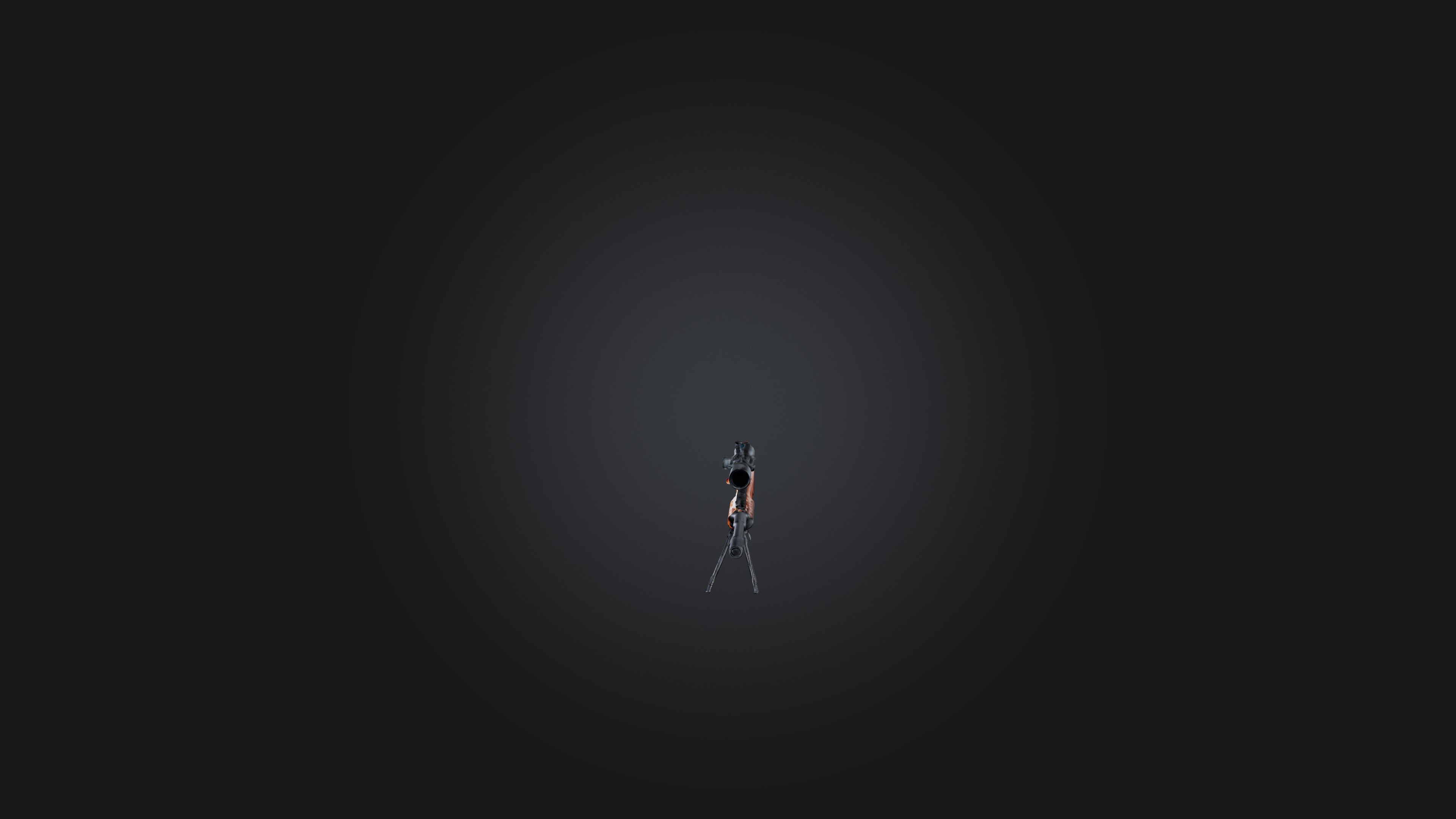 Sniper Rifle Low-poly 3D model_3