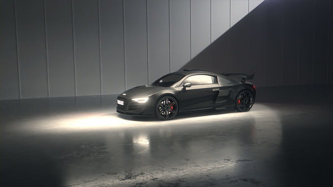Scene for render 3D model