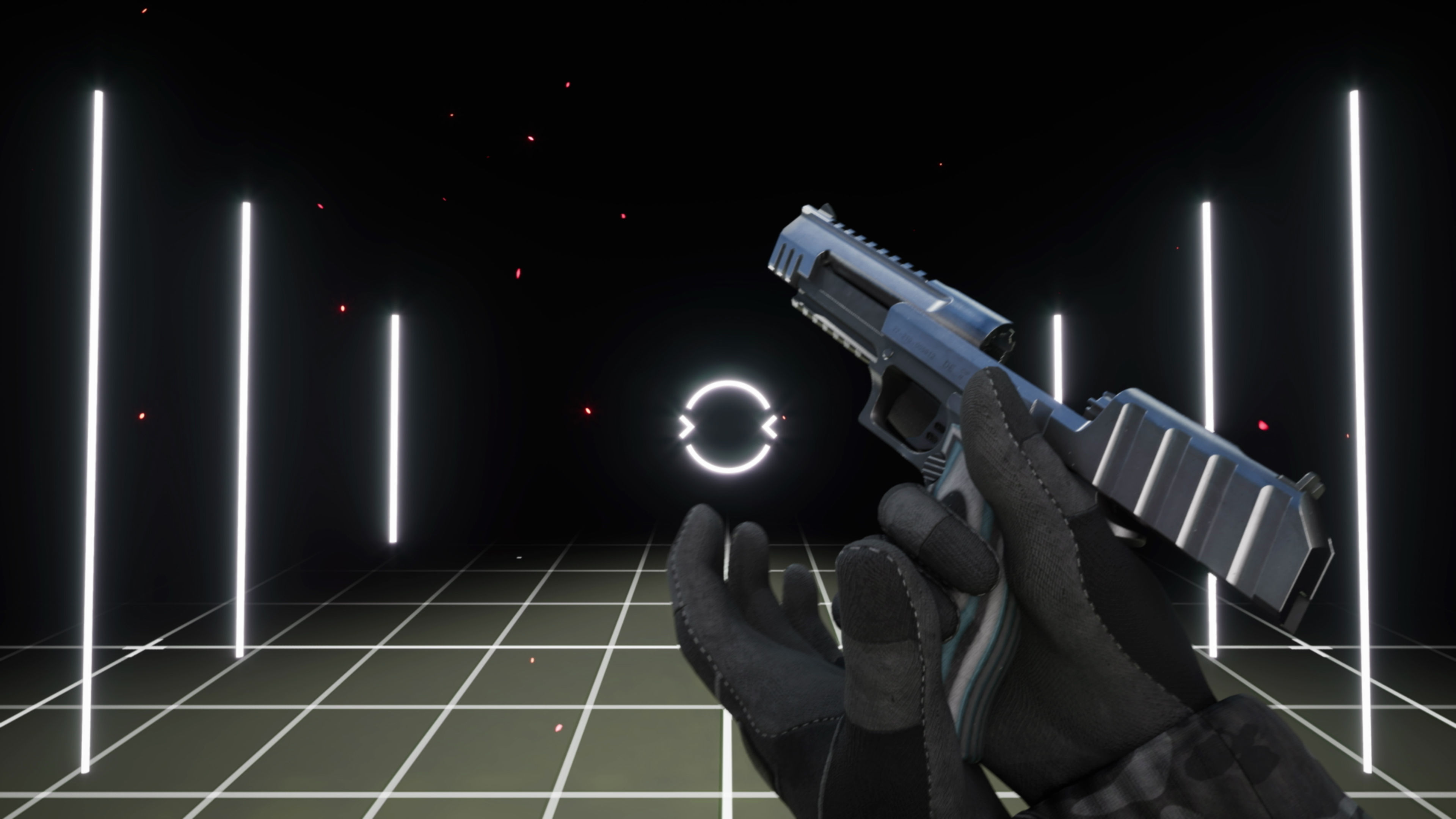 Desert Eagle FPS Animation Low-poly 3D model_26