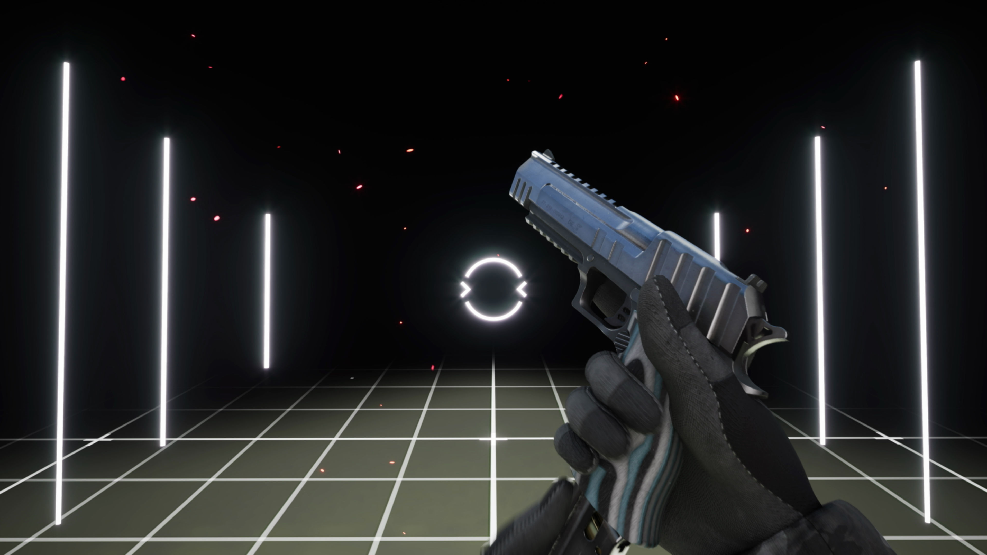 Desert Eagle FPS Animation Low-poly 3D model_20