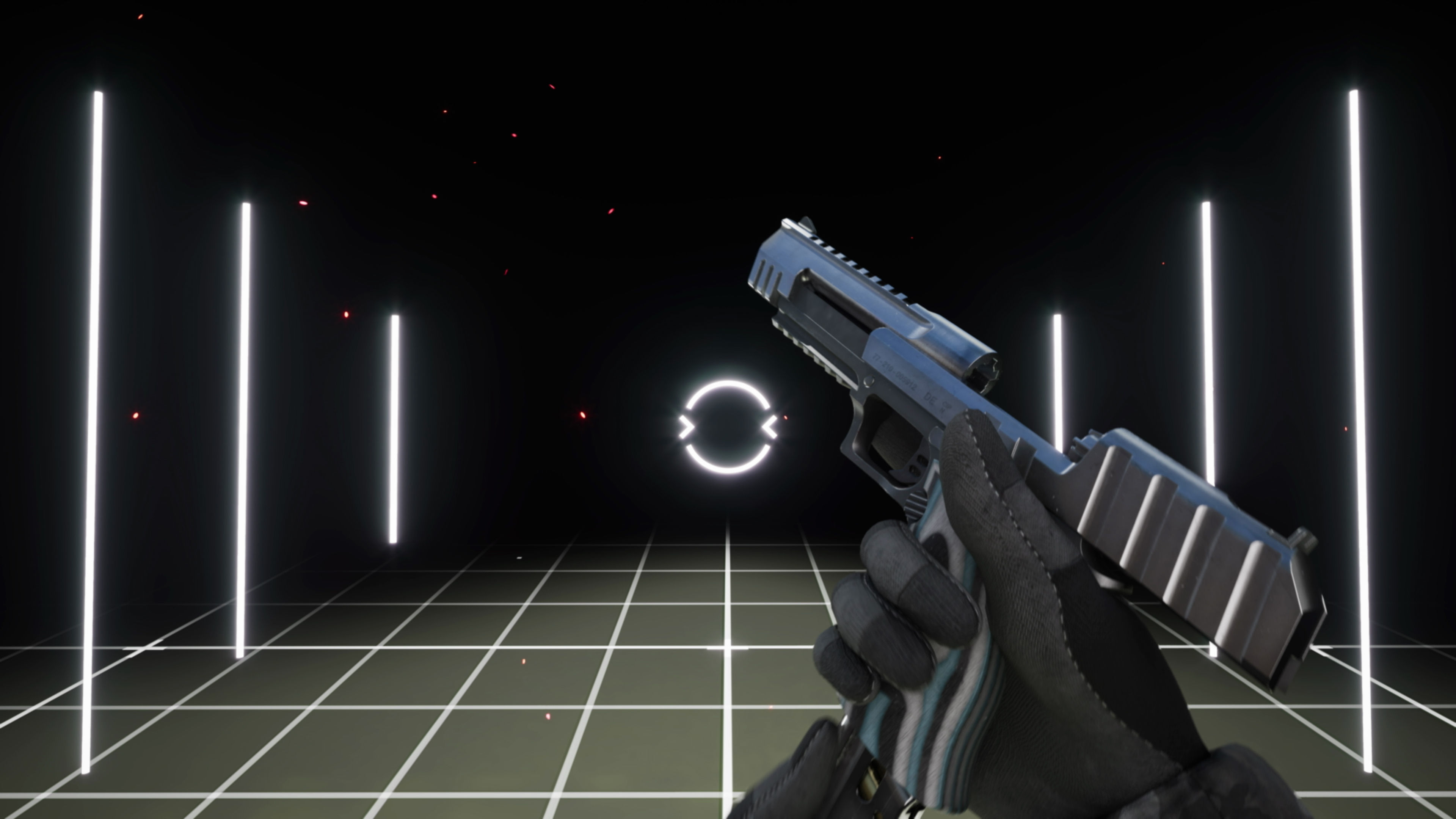 Desert Eagle FPS Animation Low-poly 3D model_25