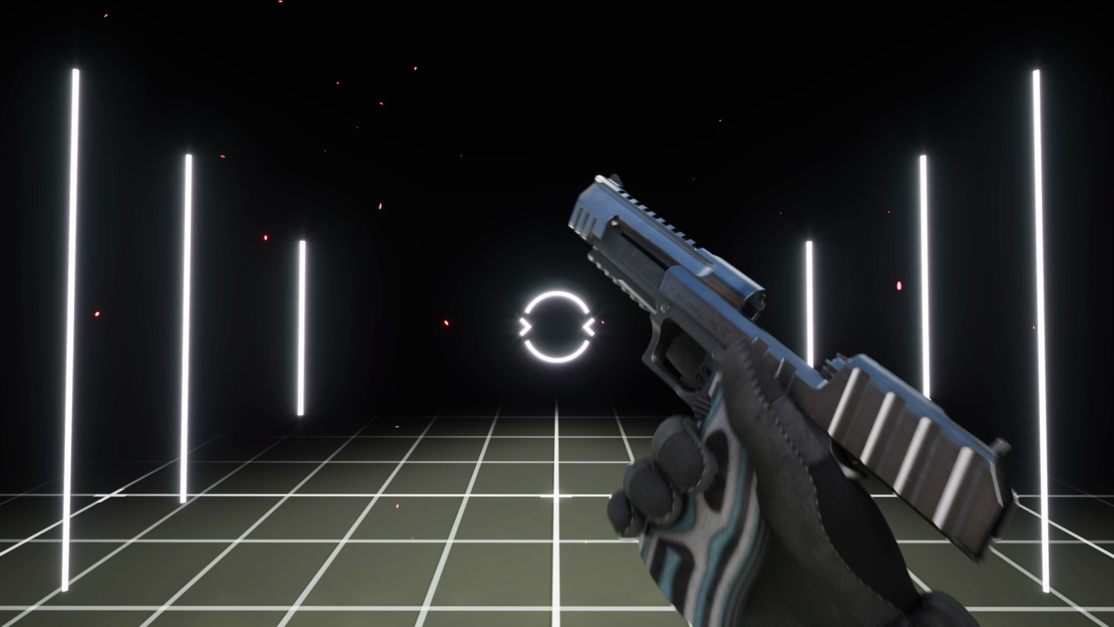 Desert Eagle FPS Animation Low-poly 3D model_27