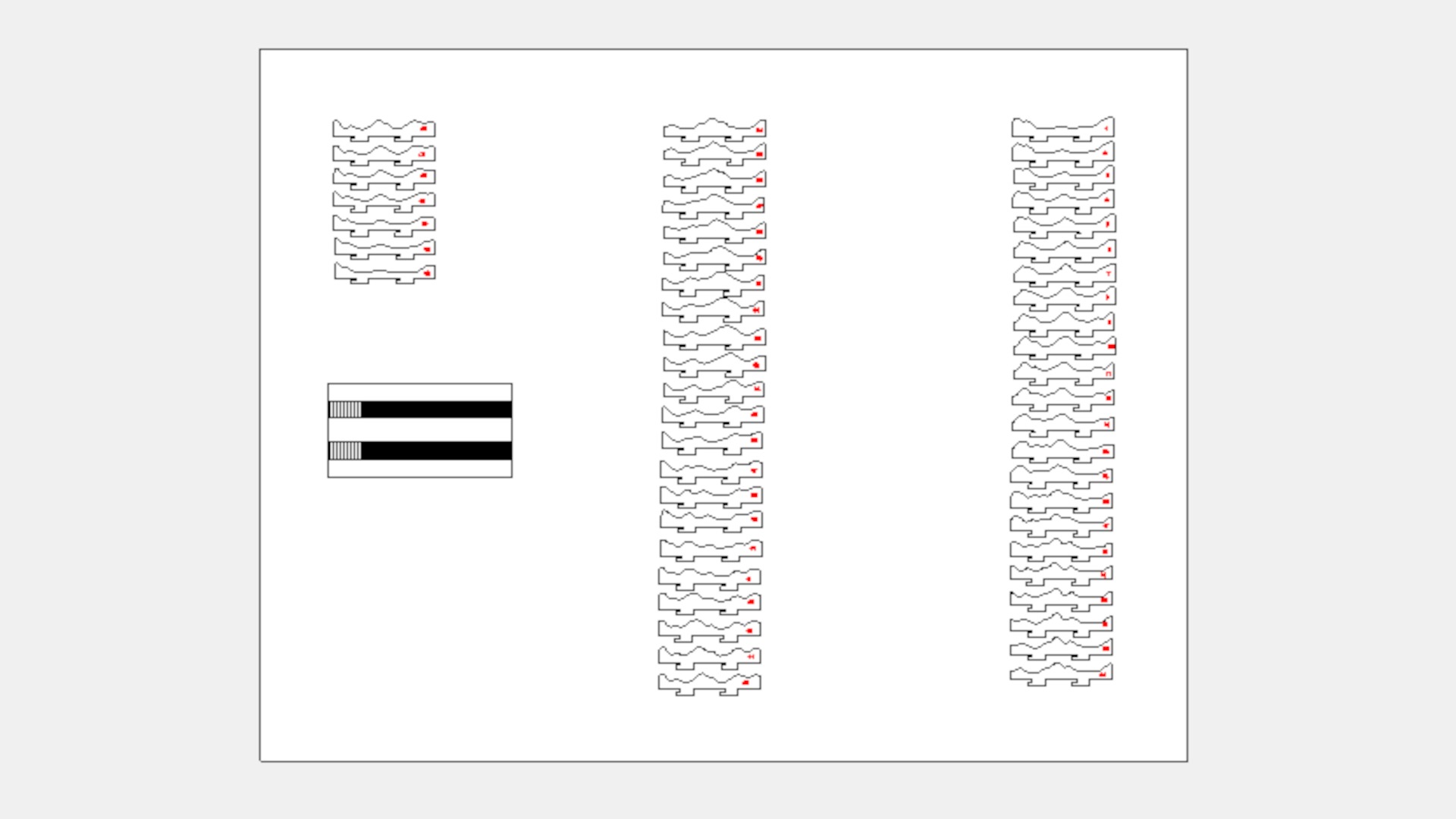 Parametric Wavy Wooden Wall Decor 28- wood cutting machines  3D model_8