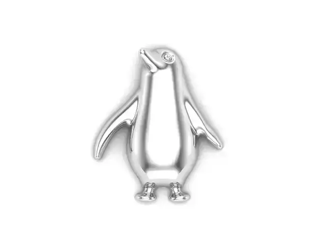 Penguin Locket pendant 