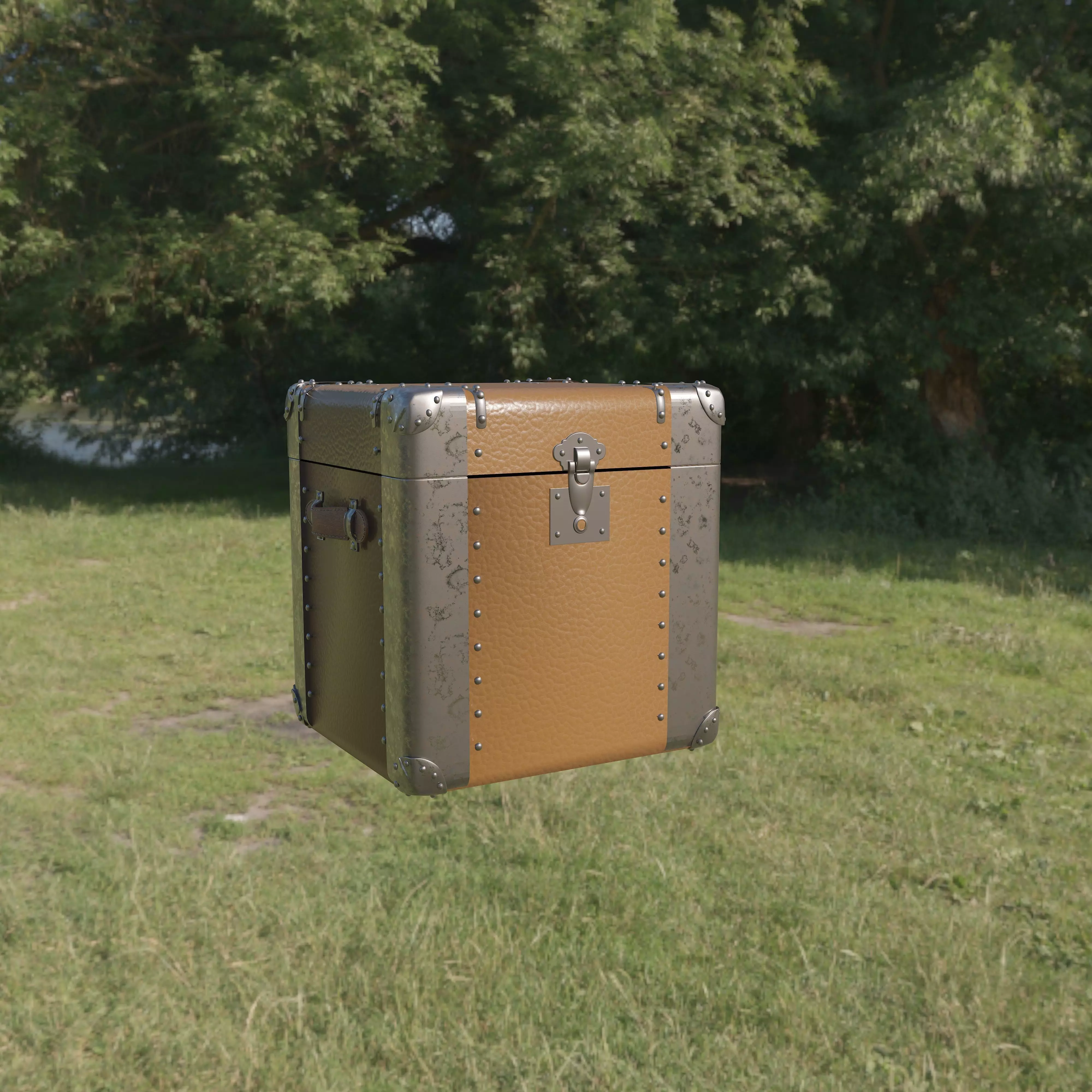   Chest Trunk 3D model_0