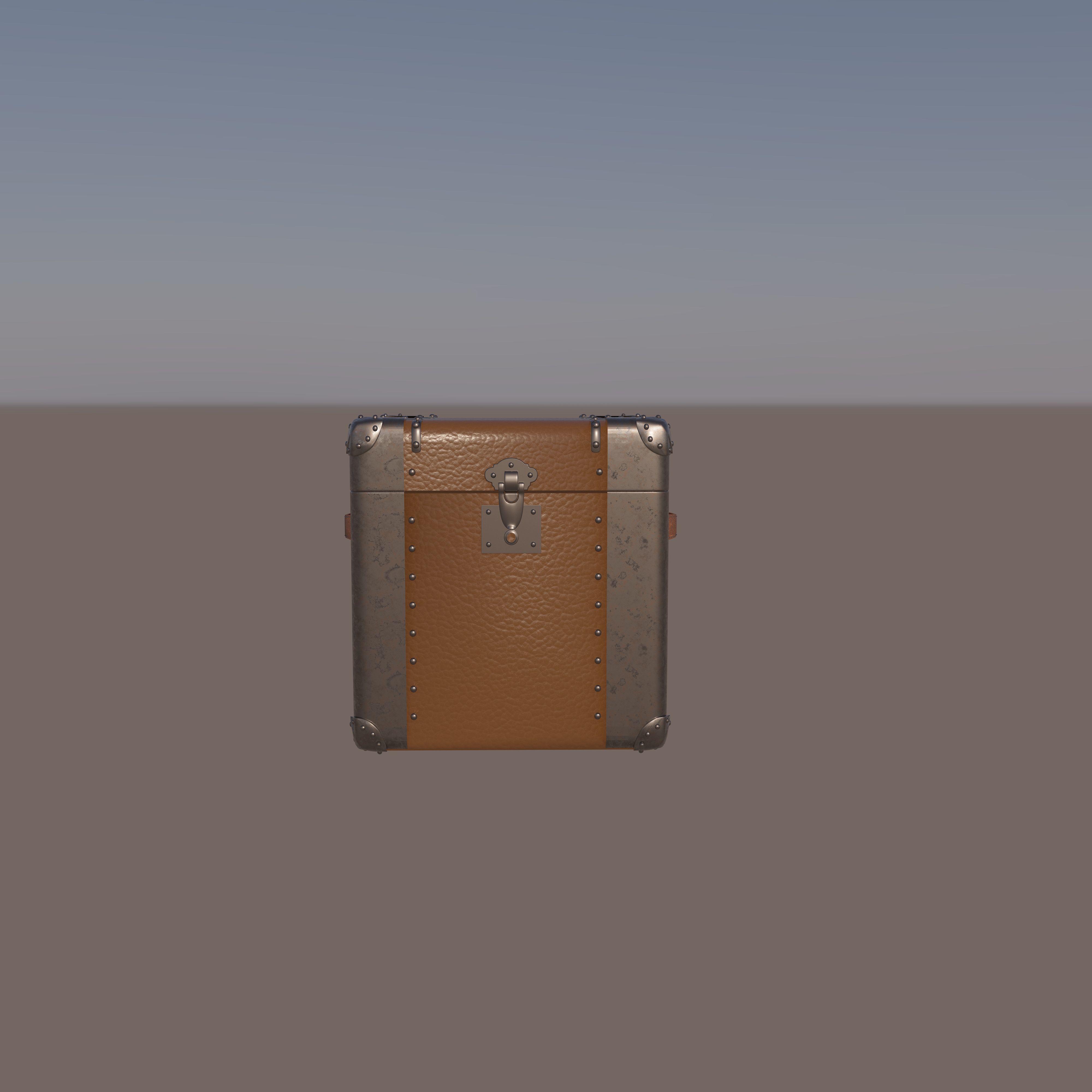   Chest Trunk 3D model_1