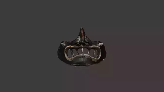 Clay Samurai Mask  