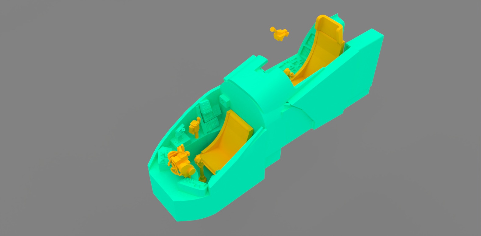 mi-24 1-144 scale profiset for zvezda model kit 3D print model_5