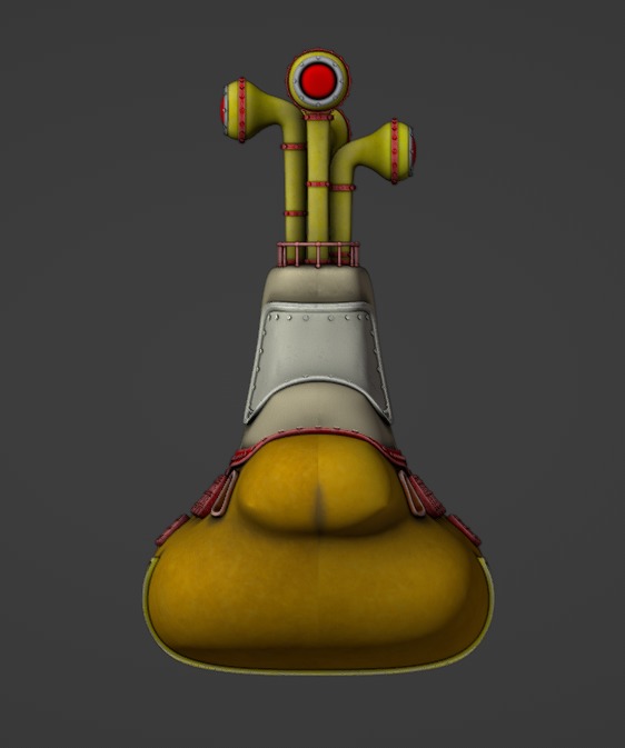 Yellow Submarine 3D model_5