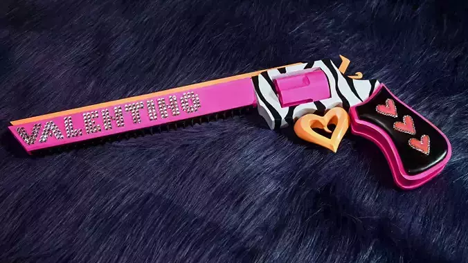 Valentino gun from Hotel Hazbin