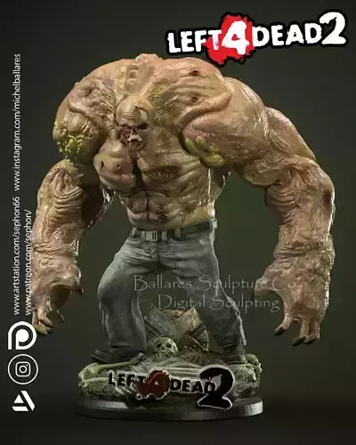 THE TANK LEFT4 DEAD BY CREATIVE GEEK MB