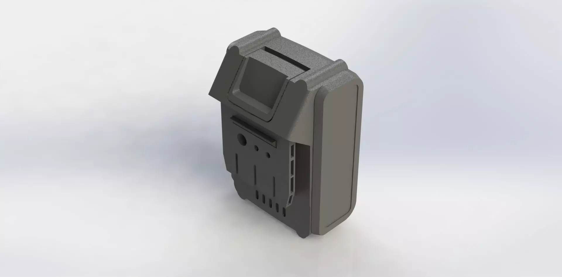 Bateria 12V Battery 3D model_0
